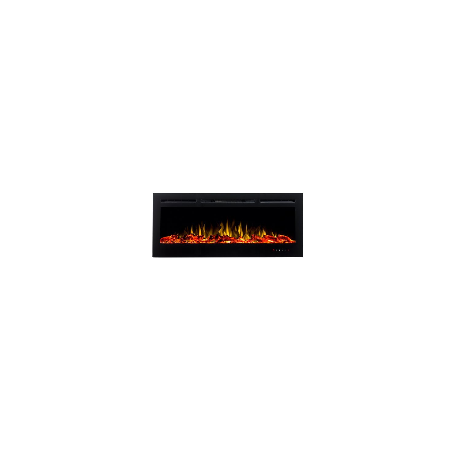 Flamehaus 100-in Black LED Electric Fireplace Insert