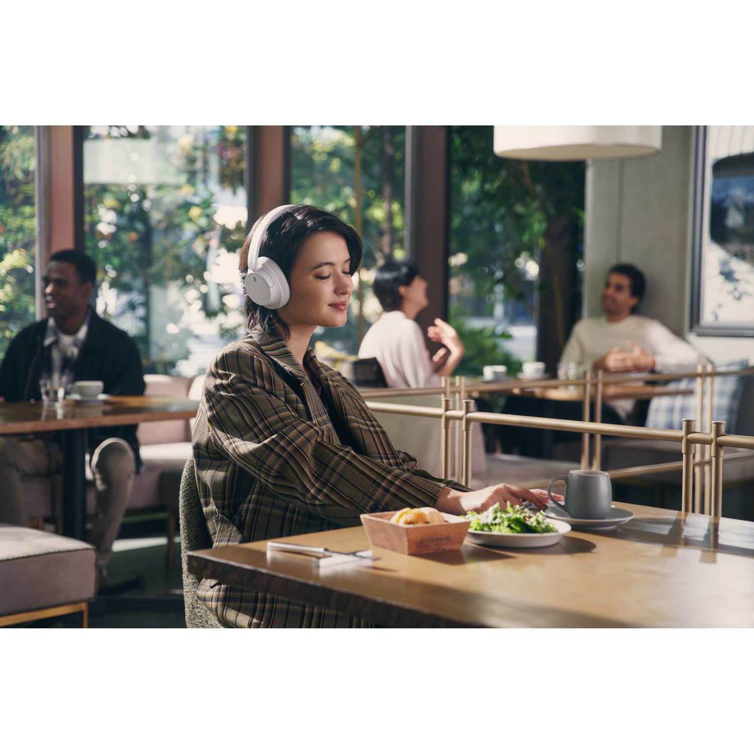 Sony WH-CH720N Over-Ear Noise Cancelling Bluetooth Headphones - White