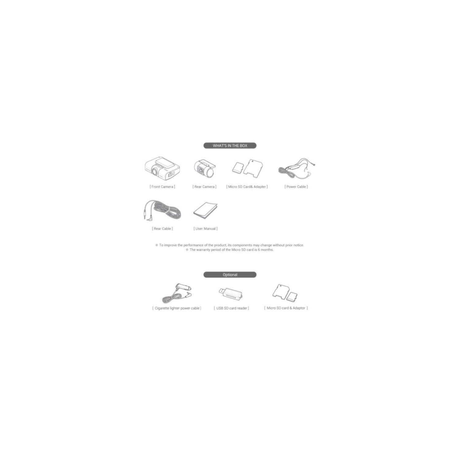 Caméra de tableau de bord QHD 2K à deux canaux FineVu GX1000 | 2K, GPS, Wi-Fi, mode stationnement, ADAS