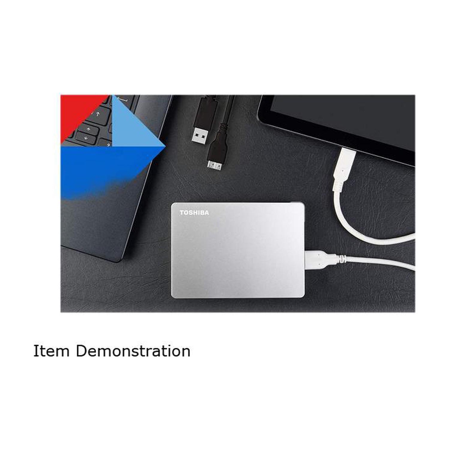 Disque dur externe USB 3.0 Canvio Flex de 4 To de Toshiba