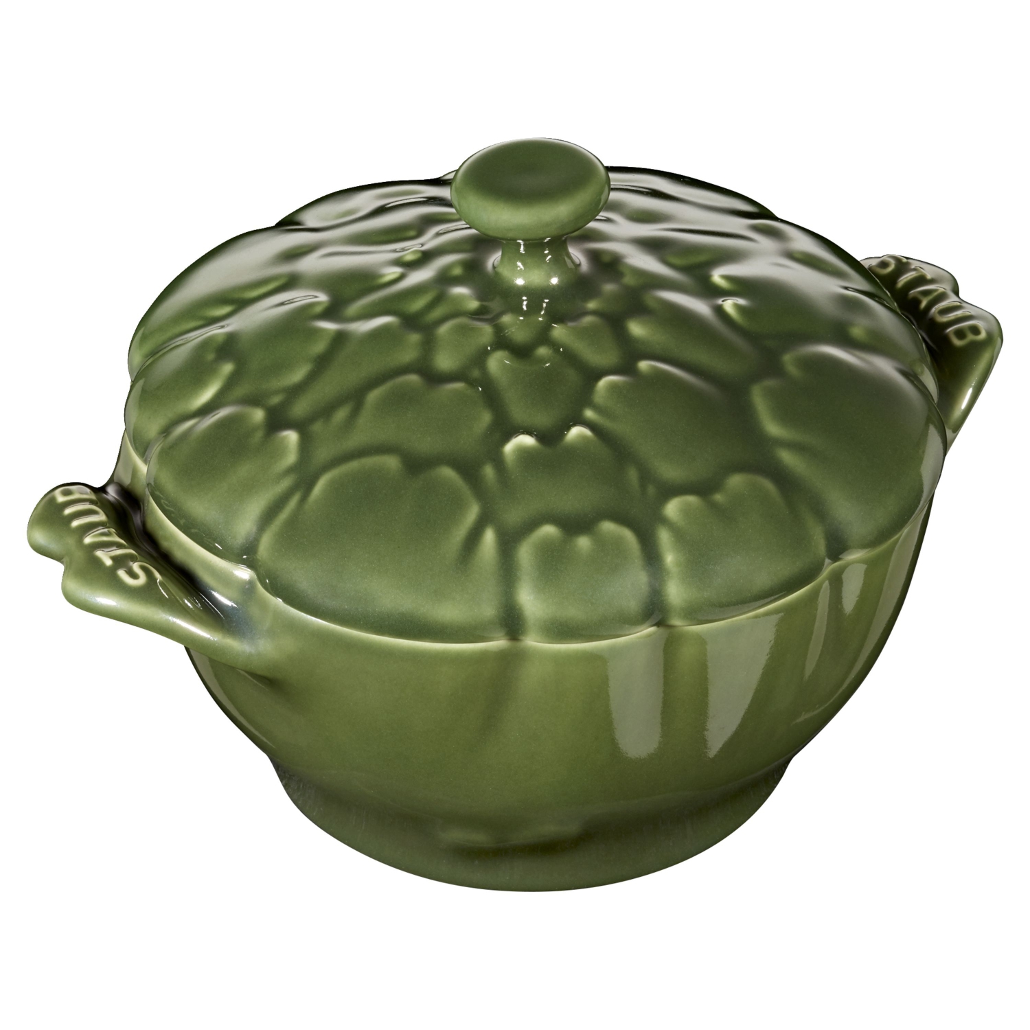 STAUB – Cocotte d'artichaut en céramique Ceramique 450&nbsp;mL, basilic-vert