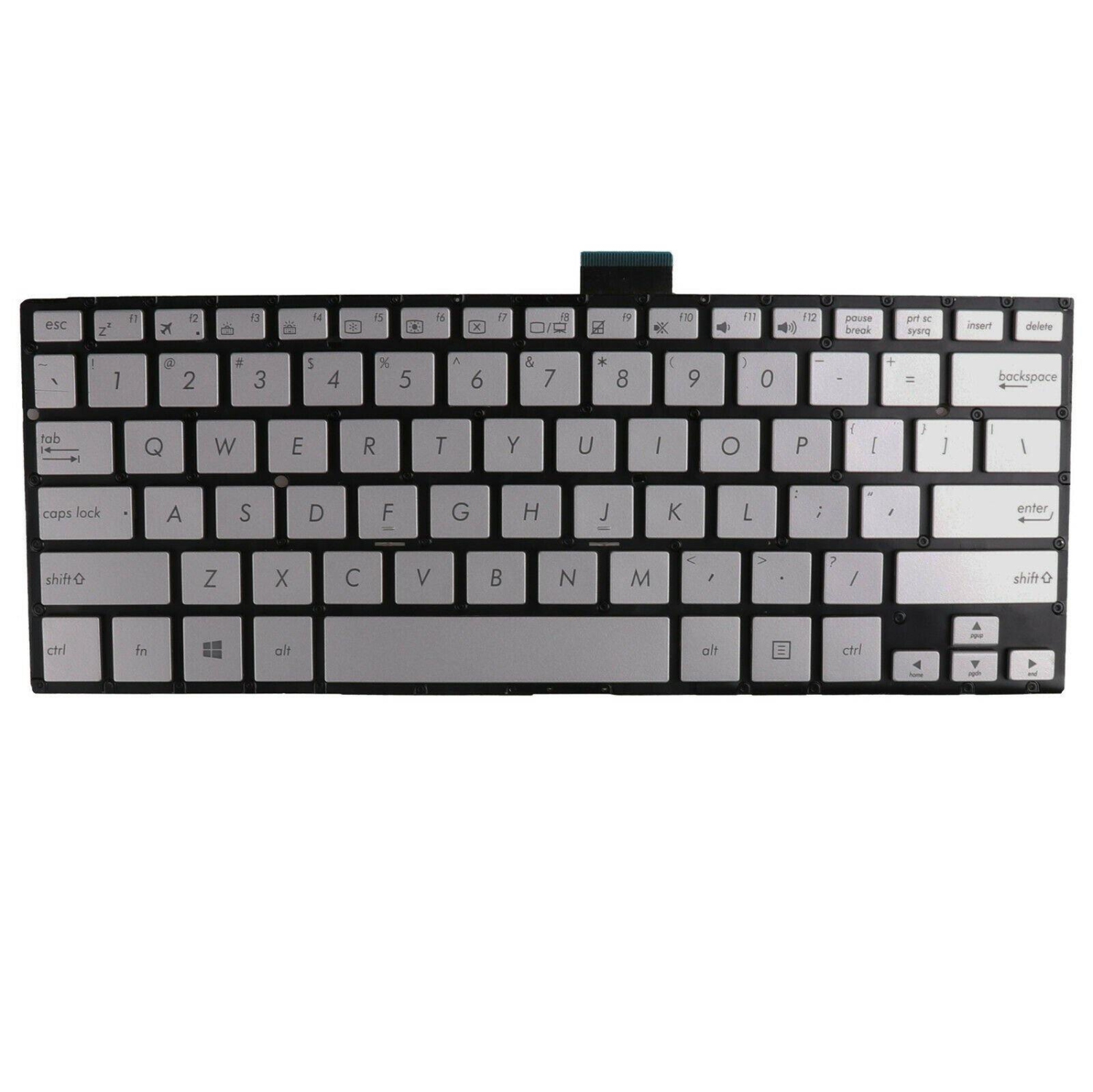 New ASUS Q302 Q304 TP300 TP300L Q302LA Q304UA silver Non-backlit Keyboard TP.KB.169