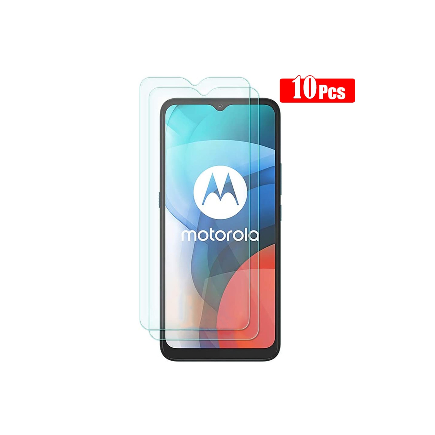 XCRS Tempered Glass, with Accurate Touch, Screen Protector for Motorola Moto G Pure (2021) [10-Pack]