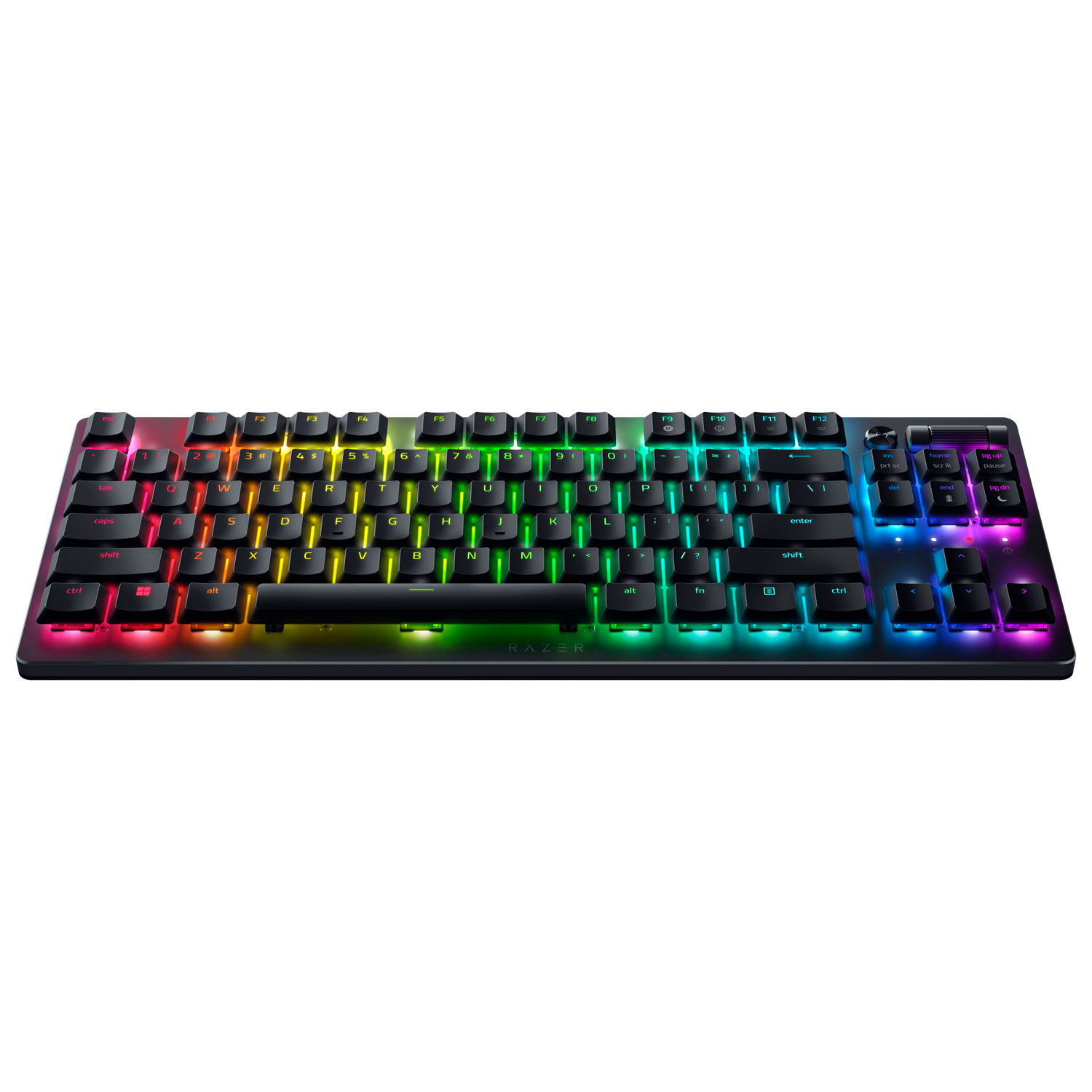 Clavier de jeu mécanique rétroéclairé Bluetooth sans pavé numérique DeathStalker V2 Pro de Razer
