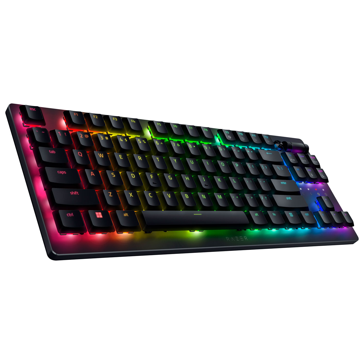 Clavier de jeu mécanique rétroéclairé Bluetooth sans pavé numérique DeathStalker V2 Pro de Razer