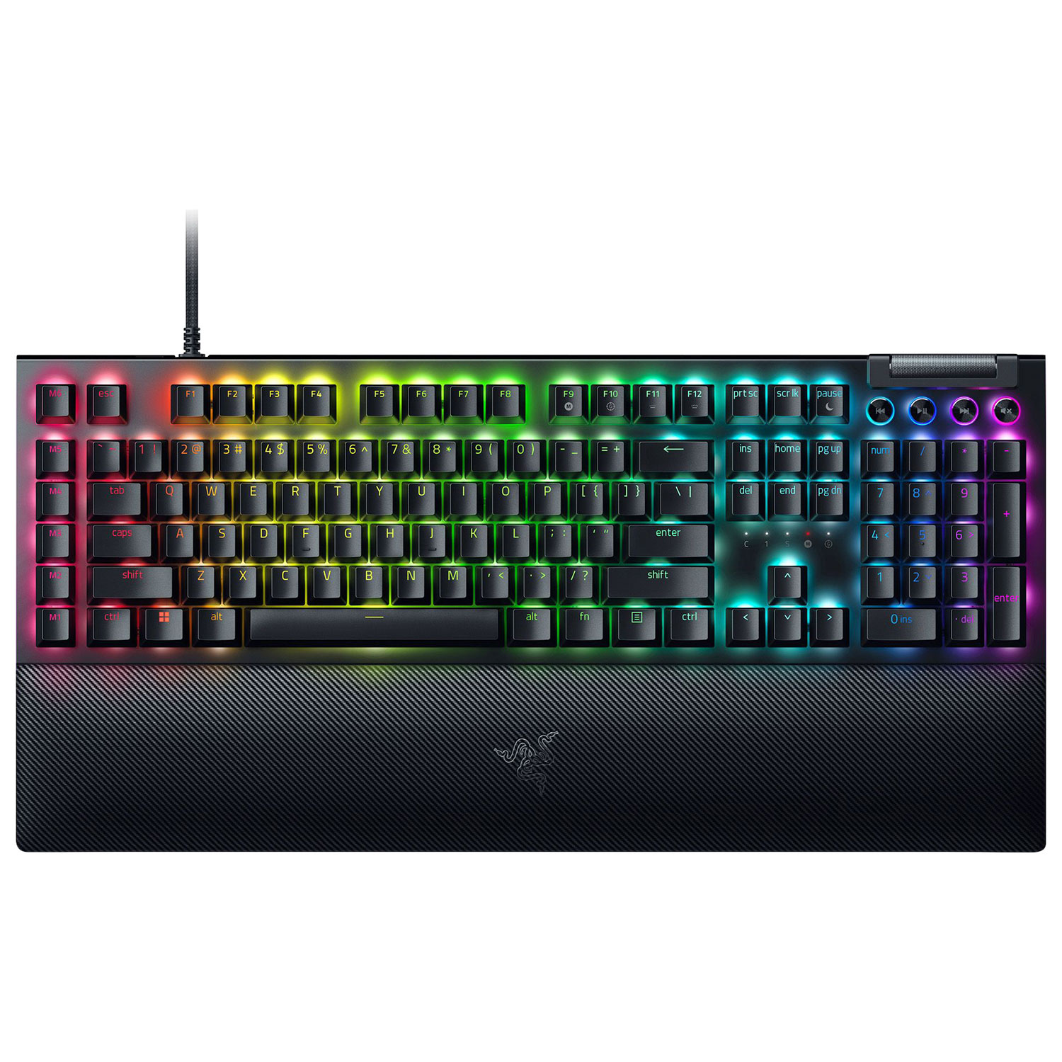 Clavier de jeu mécanique BlackWidow V4 Razer avec éclairage RVB Chroma
