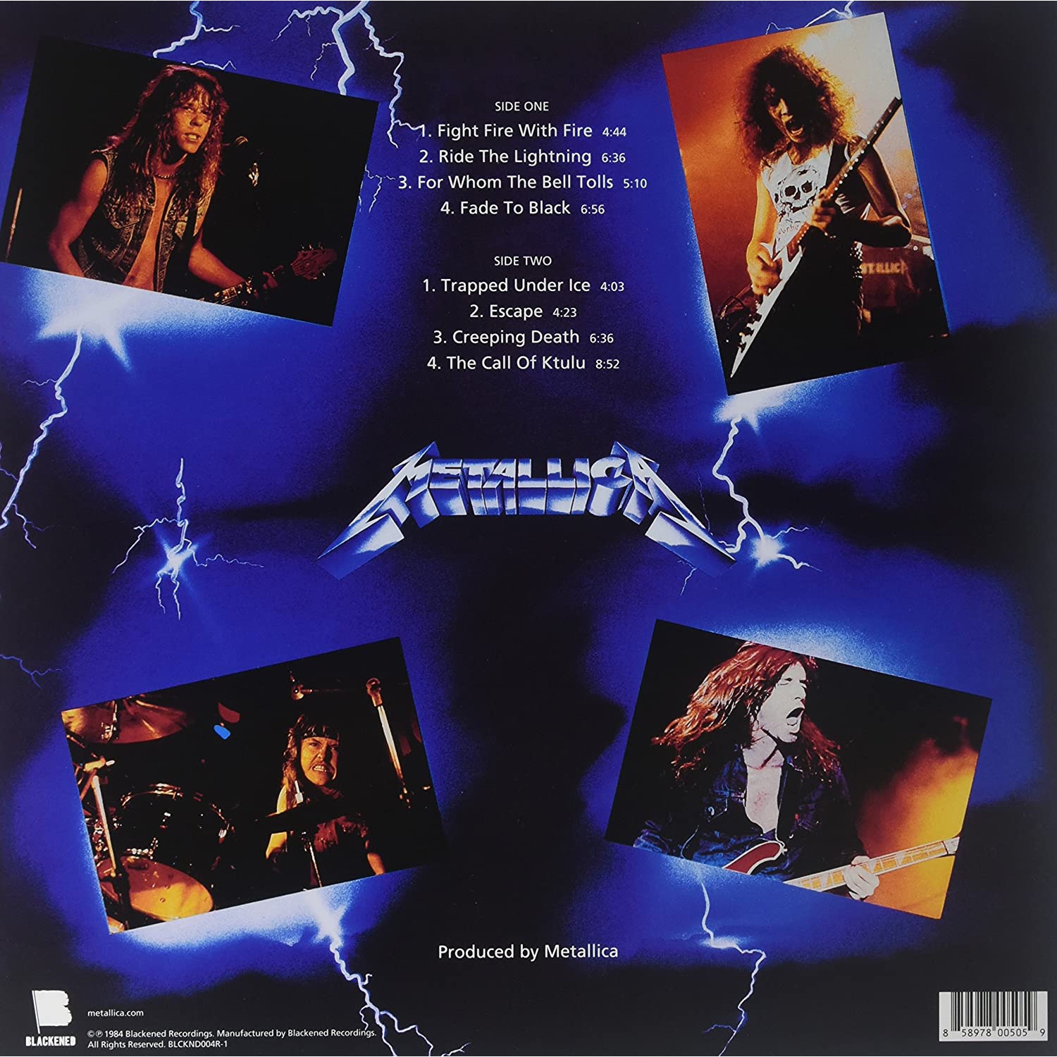 Metallica - Ride The Lightning