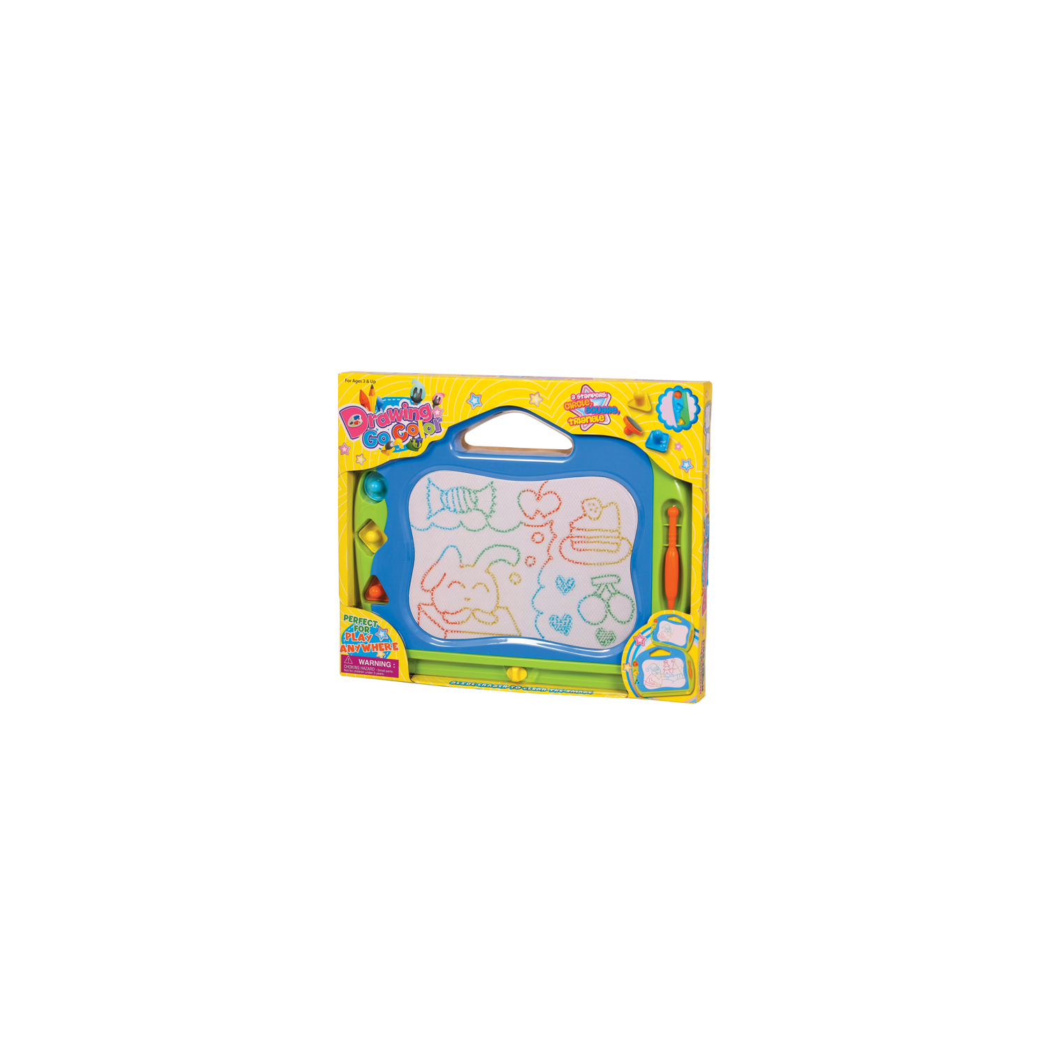 PLAYWELL - COLOUR MAGNETIC DRAWING BOARD