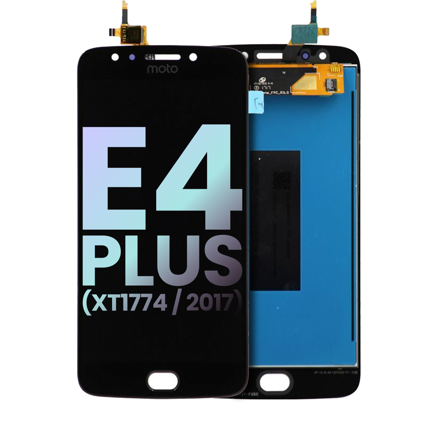 Replacement LCD Assembly Without Frame Compatible For Motorola Moto E4 Plus (XT1774 / 2017) (Genuine OEM) (Black)