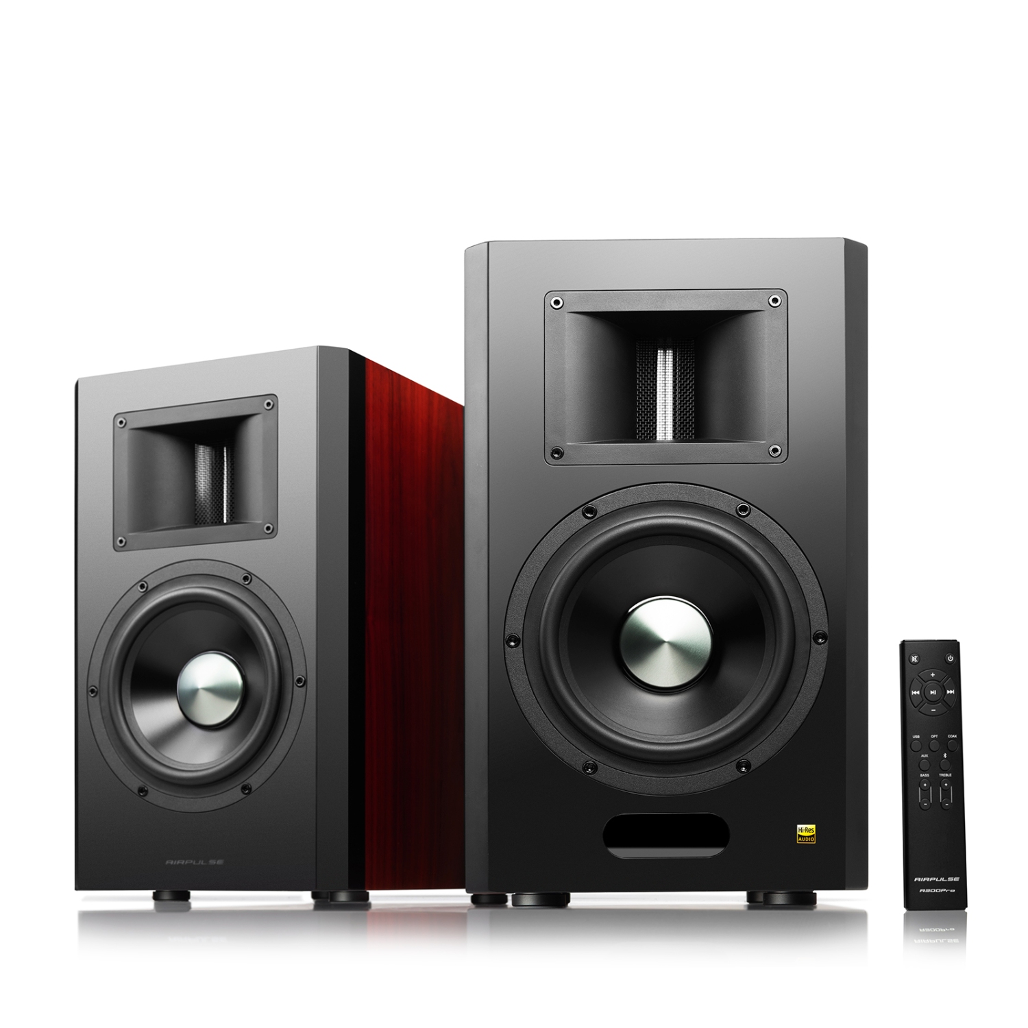 AirPulse A300PRO Hi-Res Audio Certified Active Speaker System – Pair
