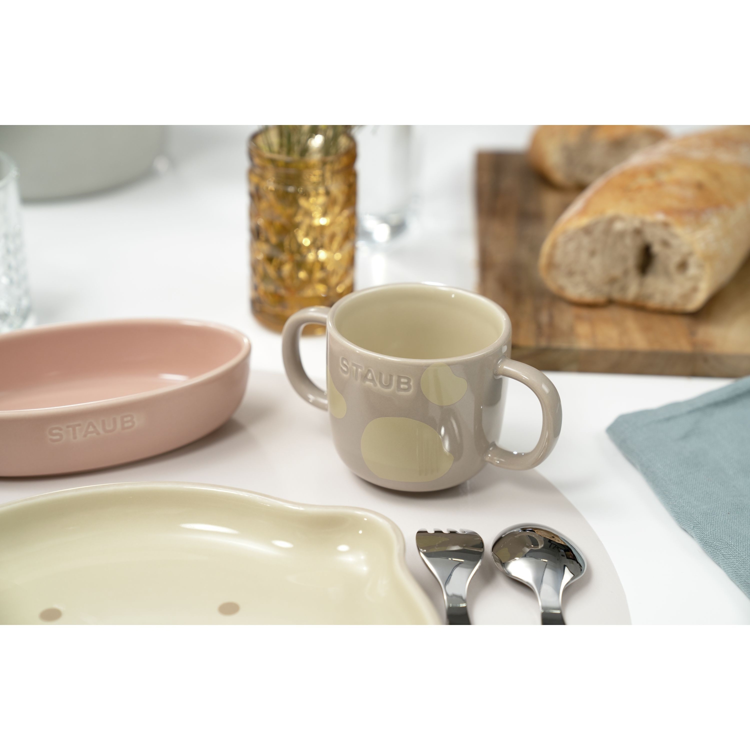 STAUB Kids Range Child's Tableware Set 4 Piece