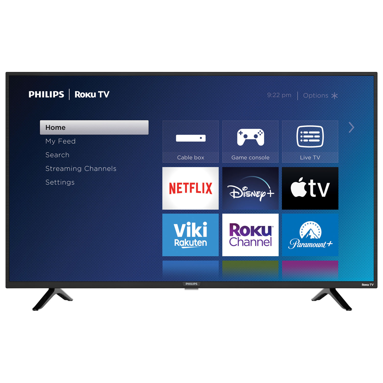 Philips 43" 1080p HD LED Direct Lit Roku Smart TV (43PFL4775/F6) - 2023