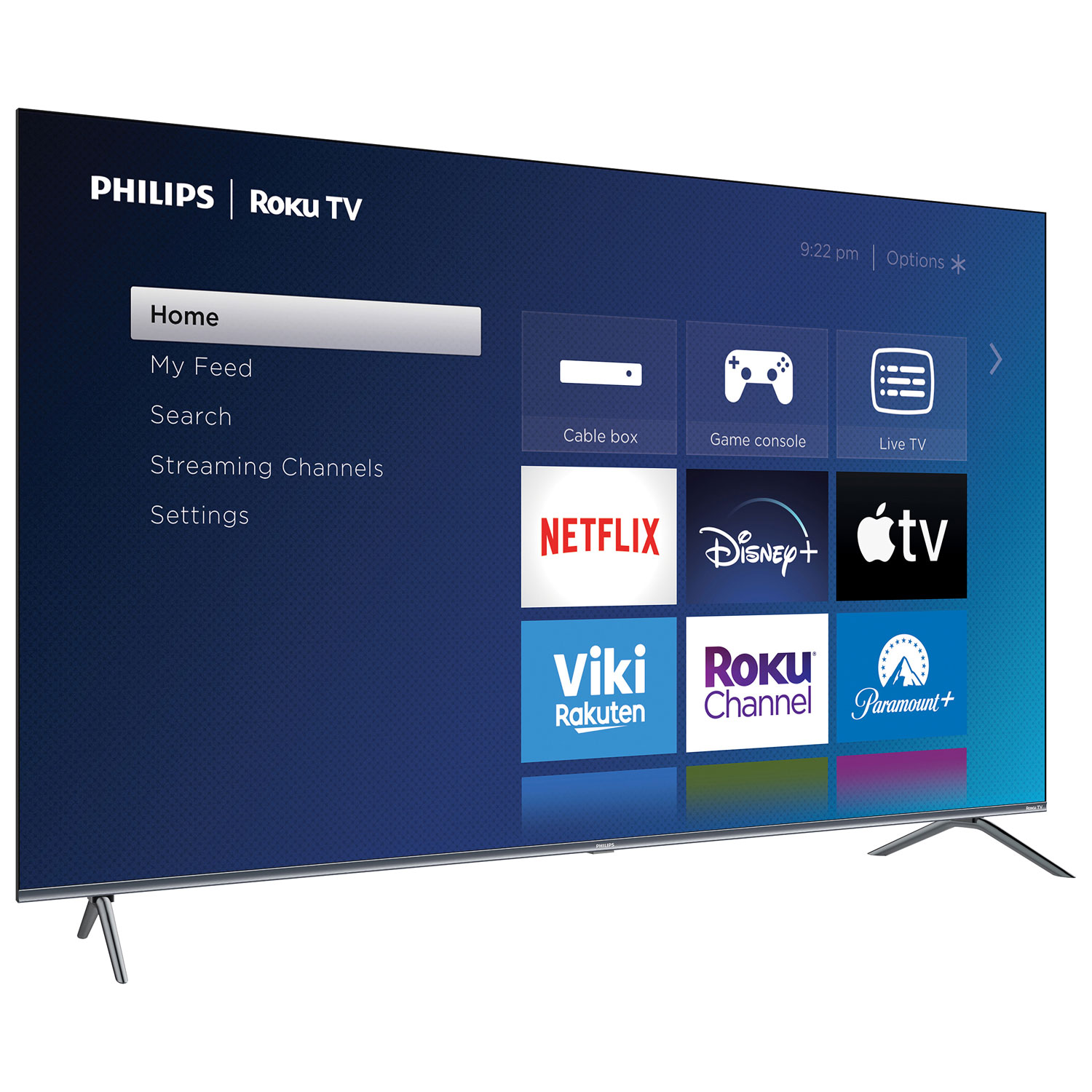 Téléviseur intelligent Roku HDR QLED UHD 4K de 75 po de Philips - 2023 - Exclusivité de Best Buy