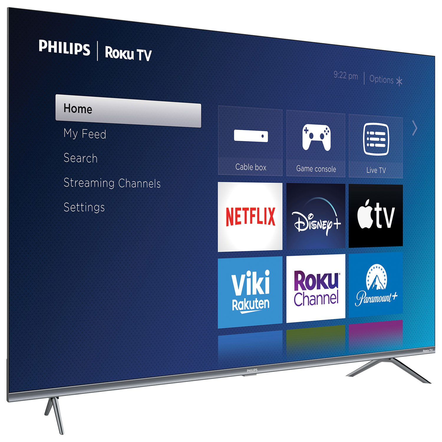 Téléviseur intelligent Roku HDR QLED UHD 4K de 65 po de Philips - 2023 - Exclusivité de Best Buy