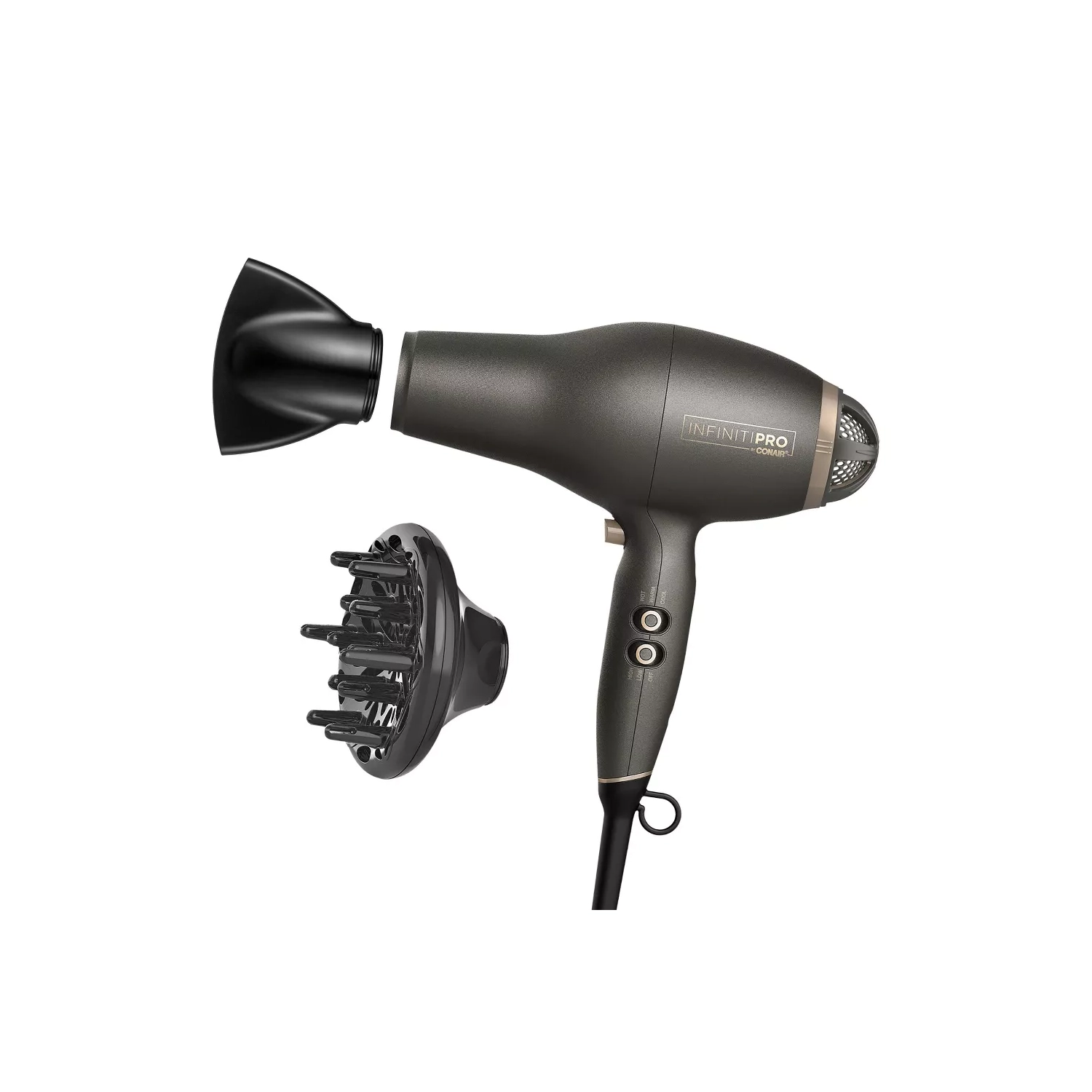 Conair Infiniti Pro Flowmotion Pro Hair Dryer - Black