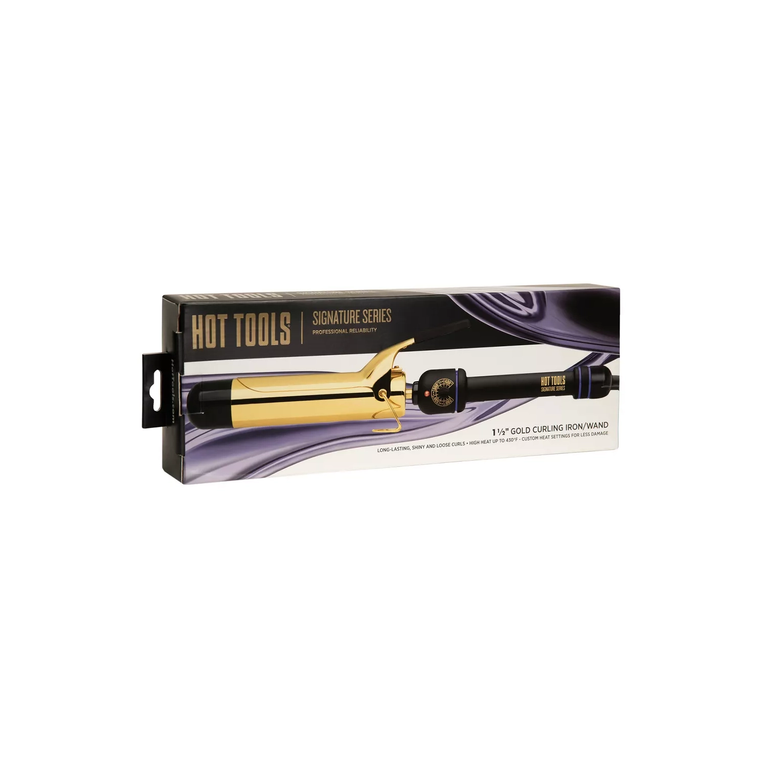 Hot Tools Pro Signature Gold Curling Iron 1.5