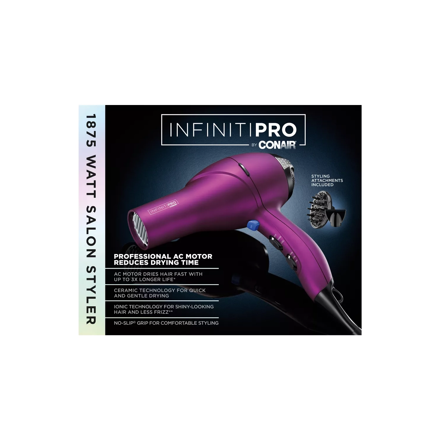 Sèche-cheveux professionnels du salon conair - magenta