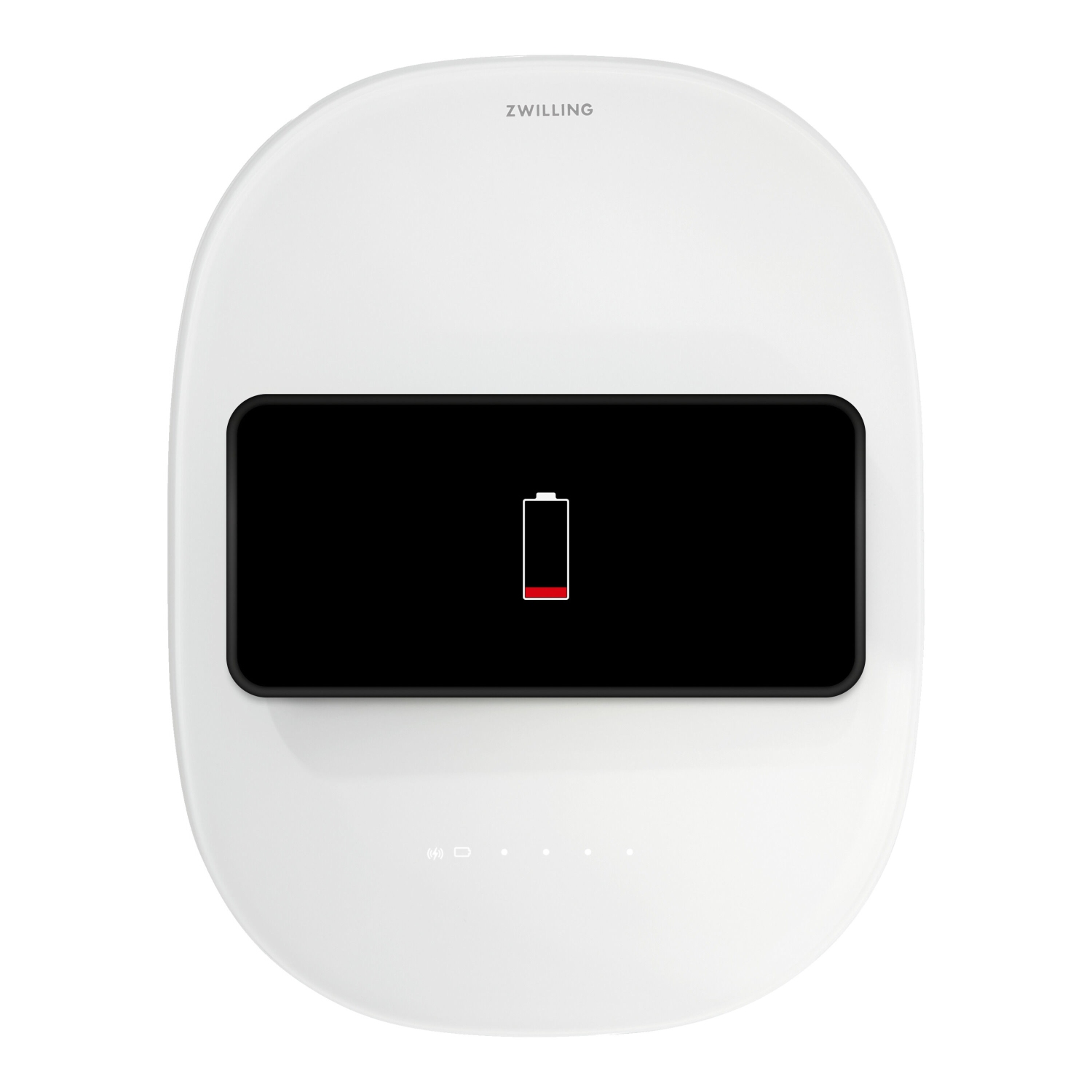 ZWILLING Enfinigy Wireless Charging Kitchen Scale - Silver