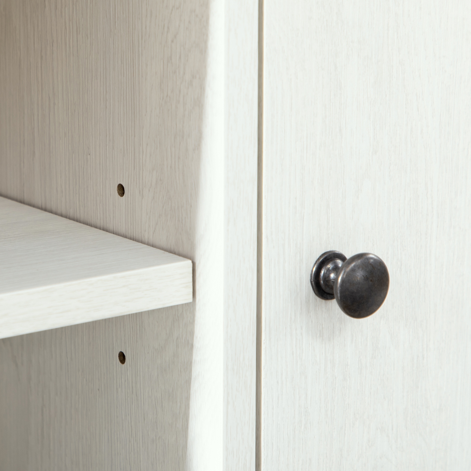 Meuble pour téléviseur jusqu'à 65 po avec armoire de HOMCOM, centre de divertissement avec tablettes de rangement et portes pour le salon et la