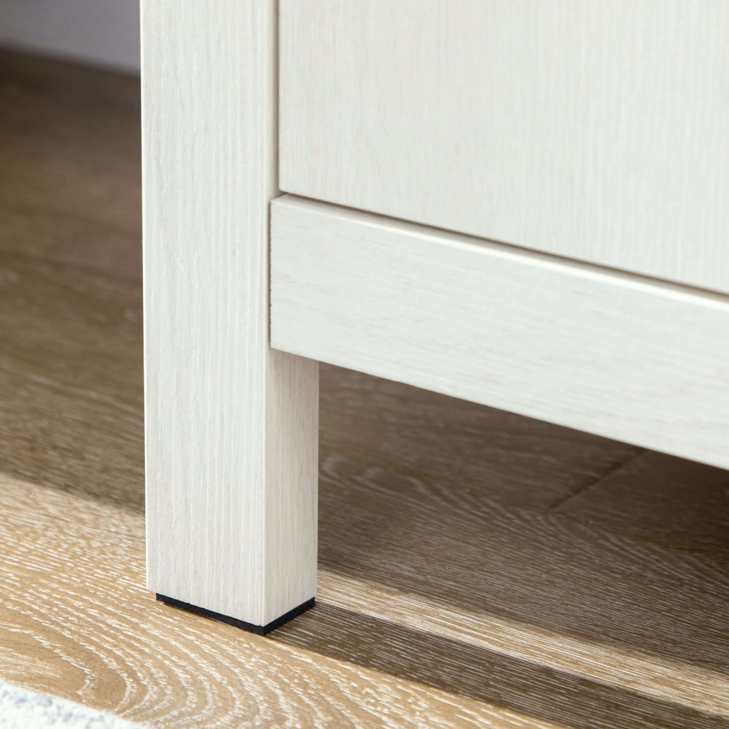 Meuble pour téléviseur jusqu'à 65 po avec armoire de HOMCOM, centre de divertissement avec tablettes de rangement et portes pour le salon et la