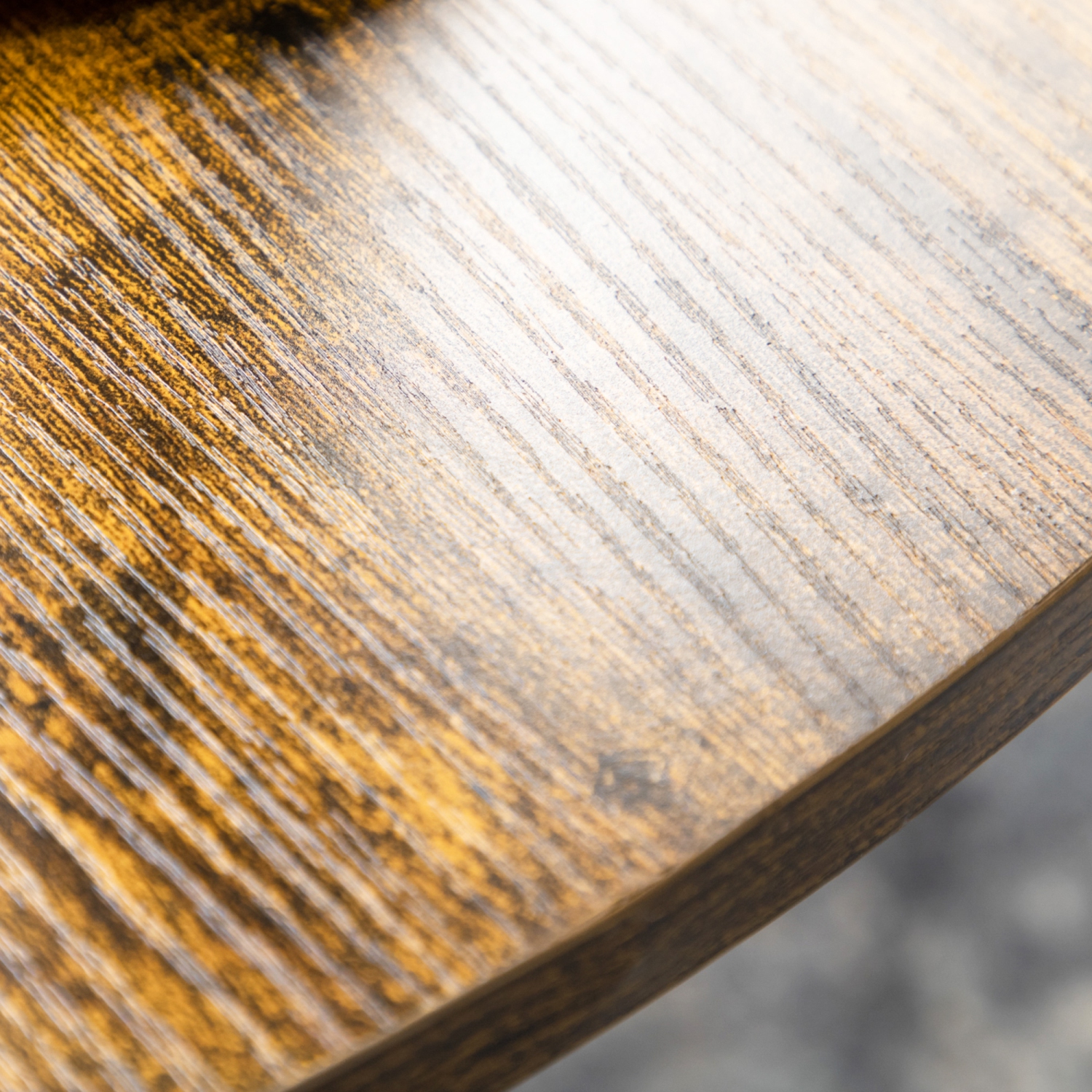 HOMCOM 2-Tier Round Coffee Table with Storage Shelf, Industrial Center Table with Steel Frame for Living Room, Rustic Brown