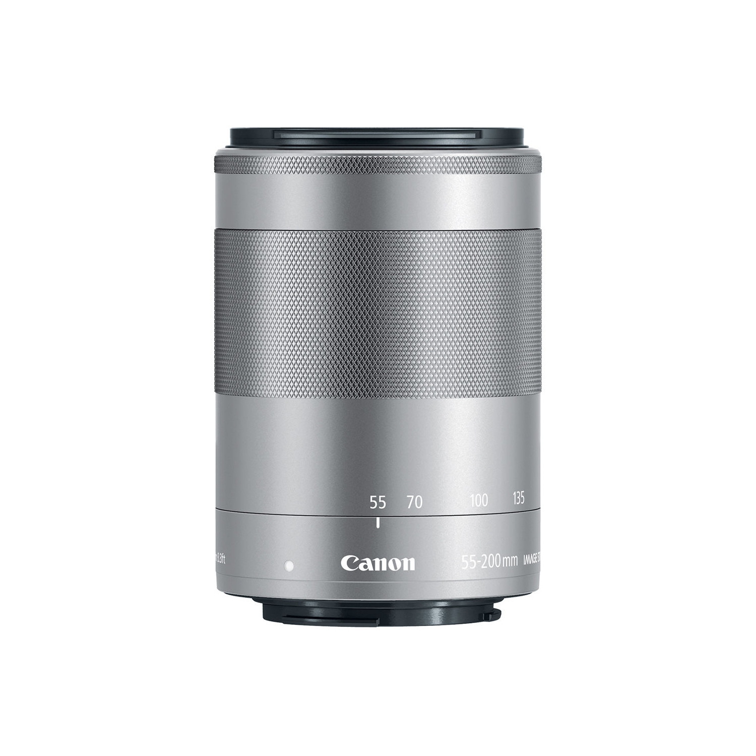 Canon EF-M 55-200mm f/4.5-6.3 IS STM Lens (Silver) 1122C002 - 7PC