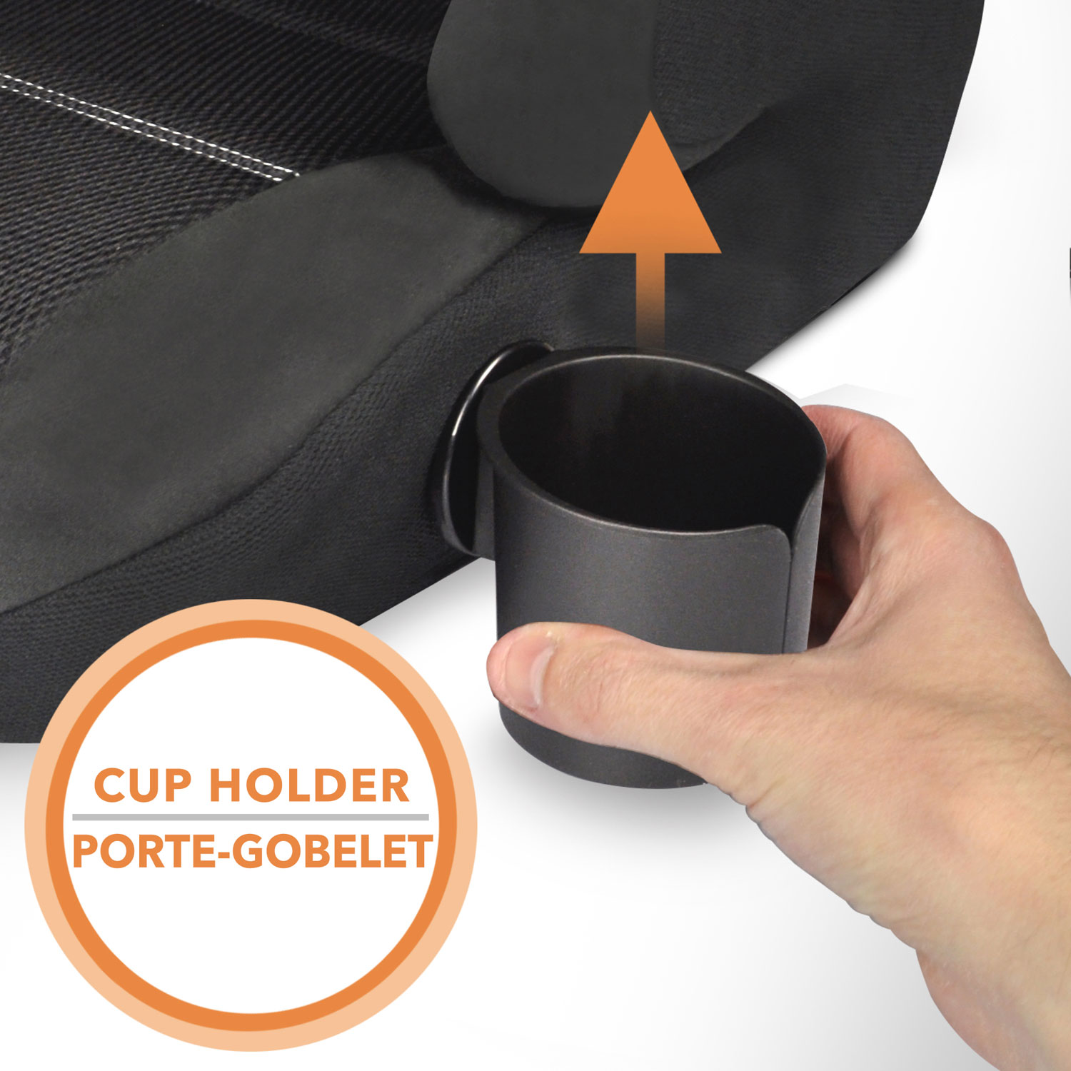 Siège rehausseur à dossier haut Dreamtime Elite de Harmony - Noir