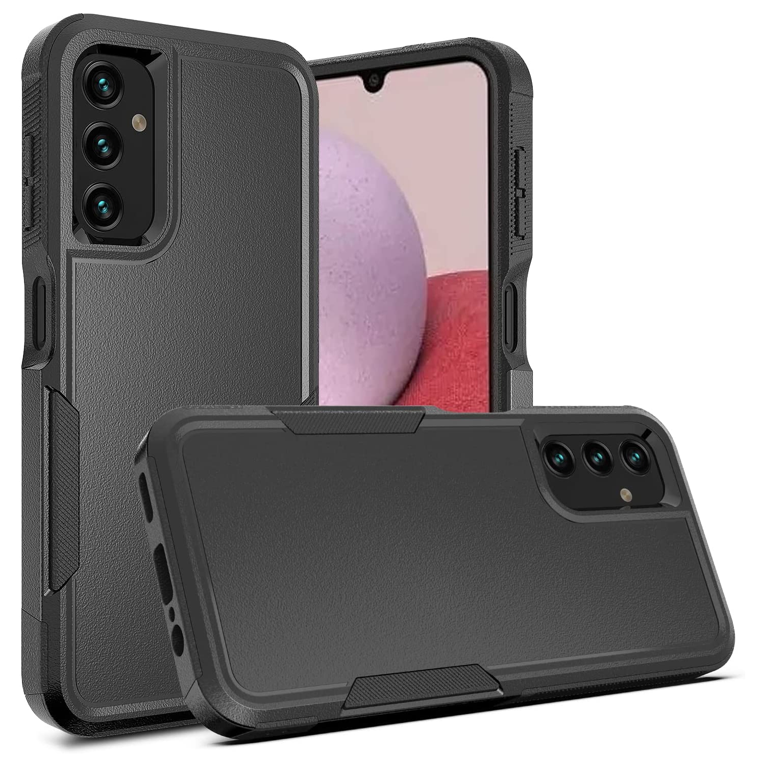 XCRS Dual Layered Comm PC + TPU Cover, Heavy Duty, Tuff, Drop Tested Protection Case for Samsung Galaxy A14 5G 2023