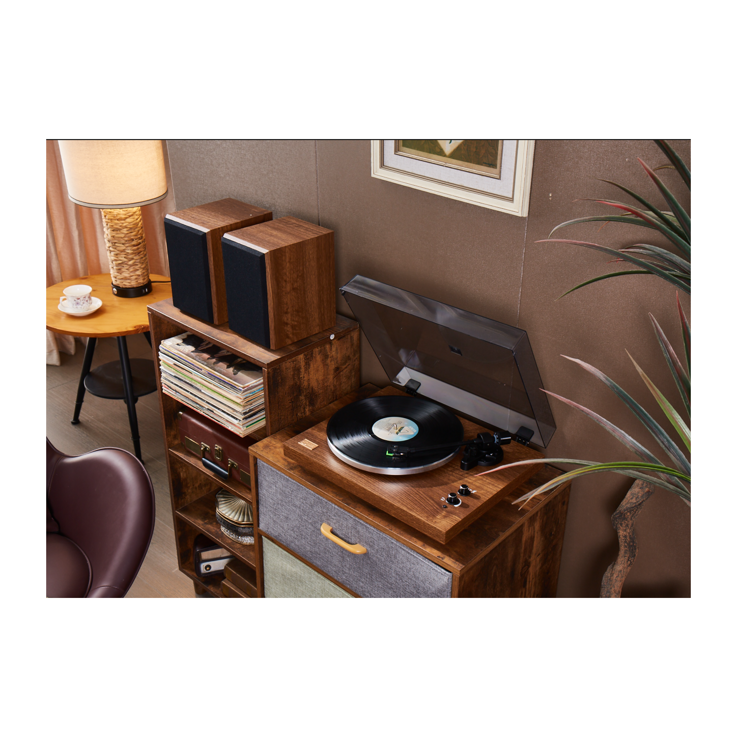 Arkrocket Cassini Bluetooth Vinyl Turntable Record Player