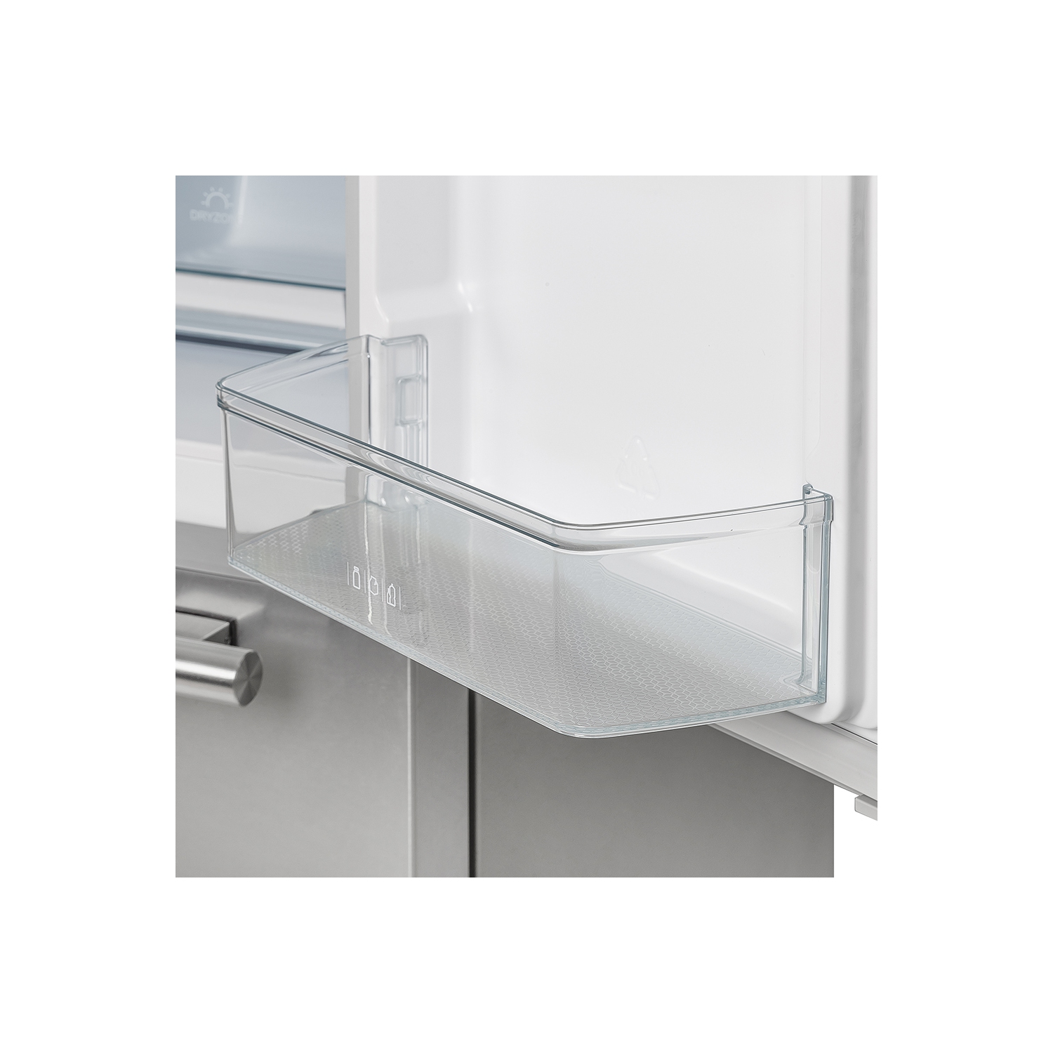 Forno Moena 36-inch French Door Counter Depth Refrigerator - 19 cu.ft., Stainless Steel Color, Professional Handle