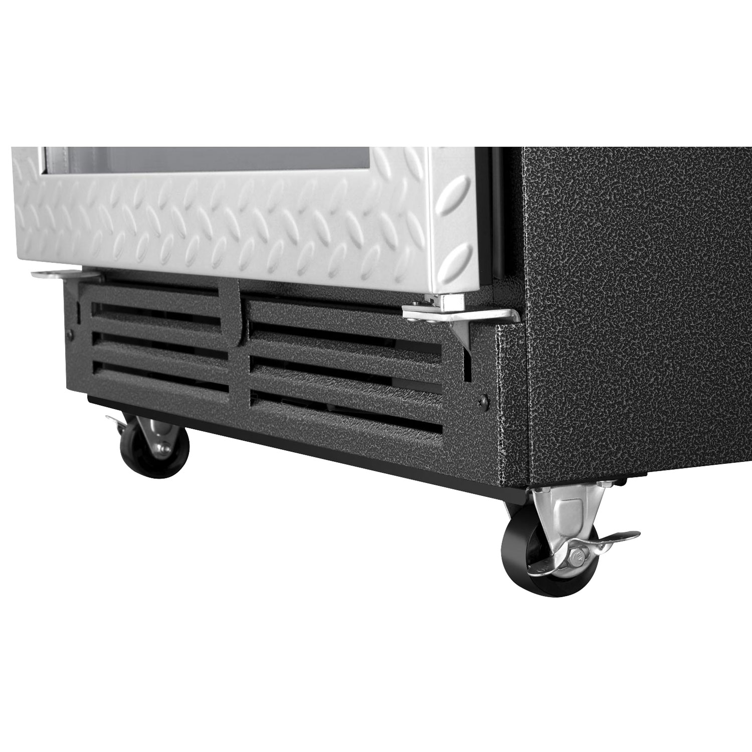 Gladiator 25" 5.4 Cu. Ft. Under the Counter Refrigerator - Silver Tread