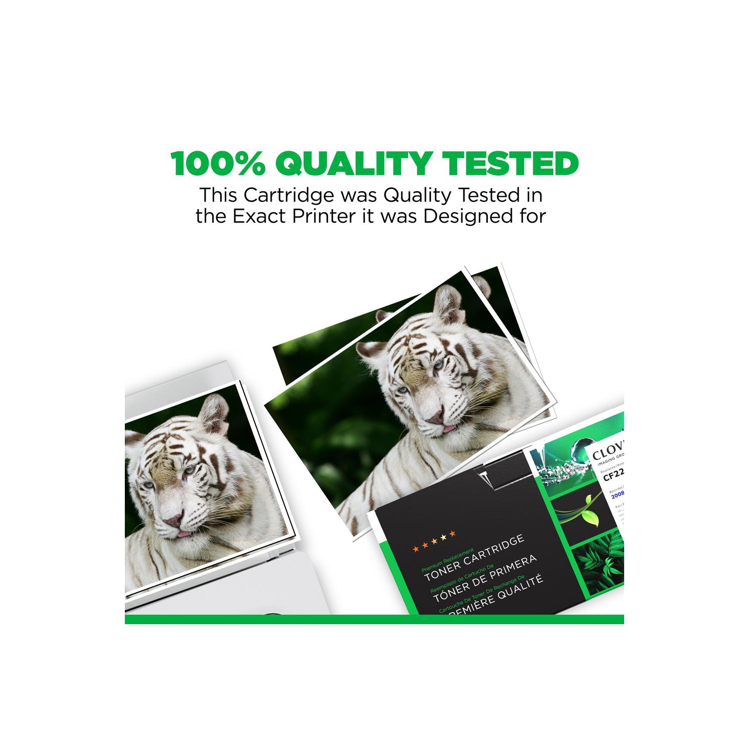 Clover Imaging Group – Cartouche de toner noir reconstruite pour Lexmark C540/C544/X543/X544