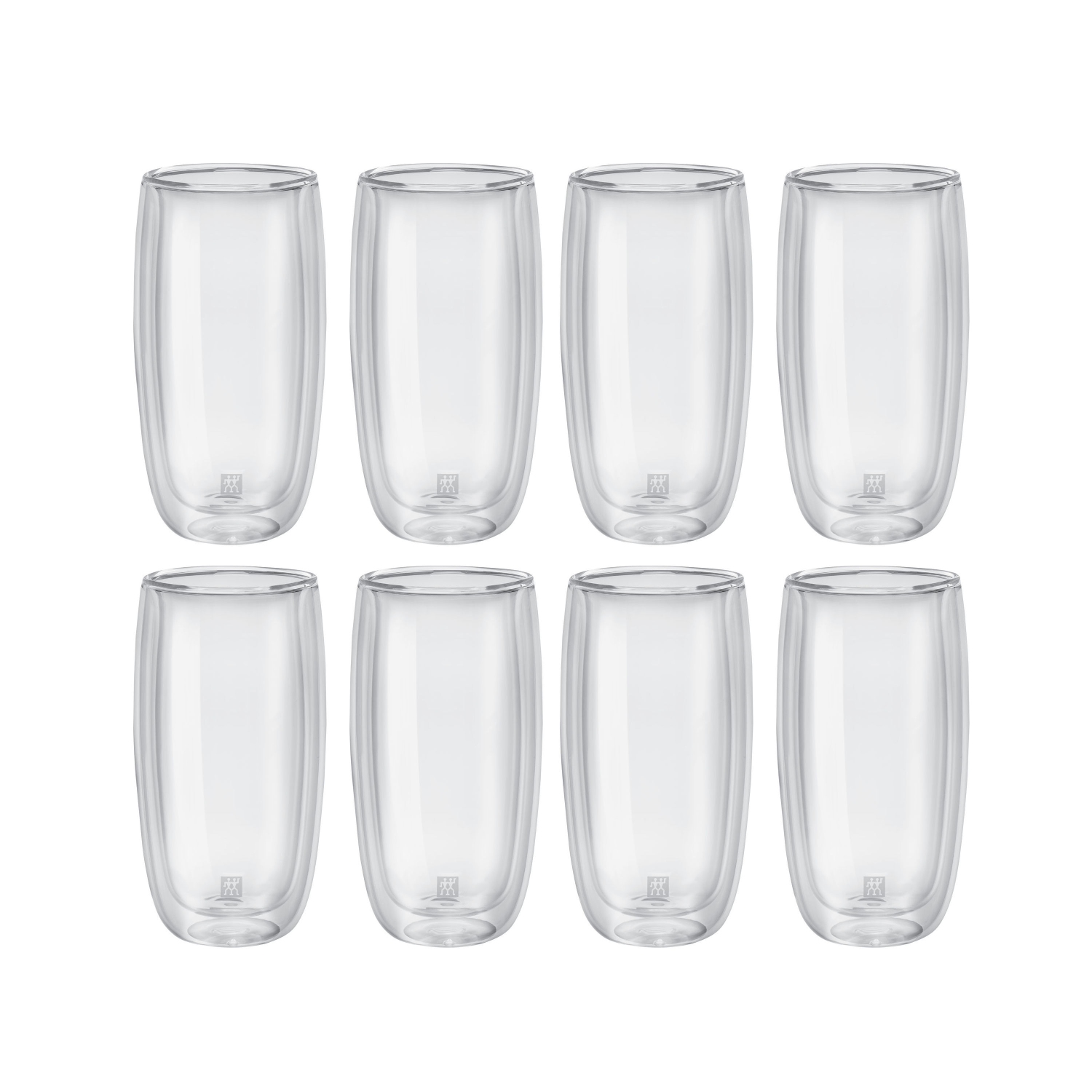 ZWILLING – Ensemble de 8 verres à boisson Sorrento, transparent