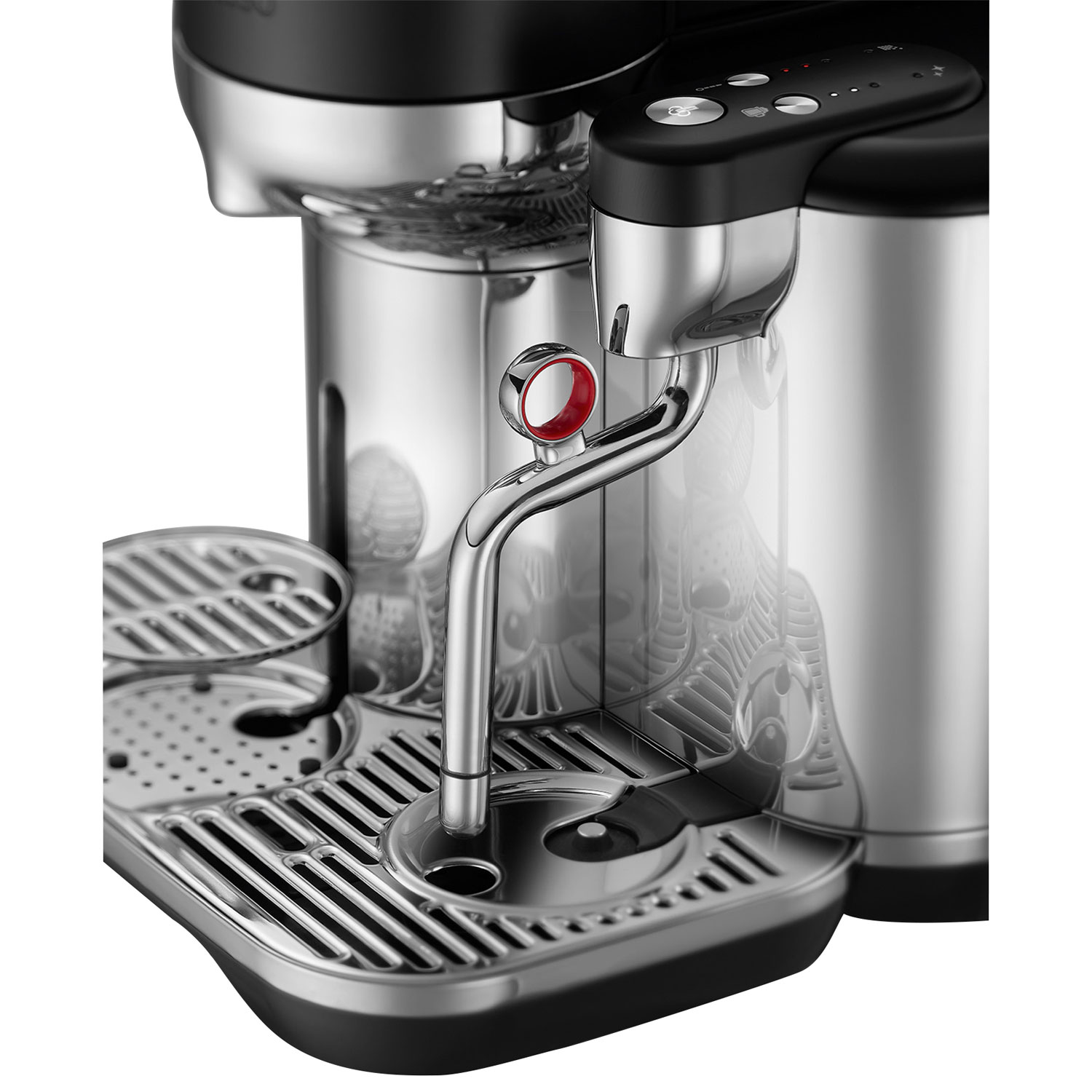 Machine à espresso à dosettes Vertuo Creatista Nespresso de Breville - Truffe noire
