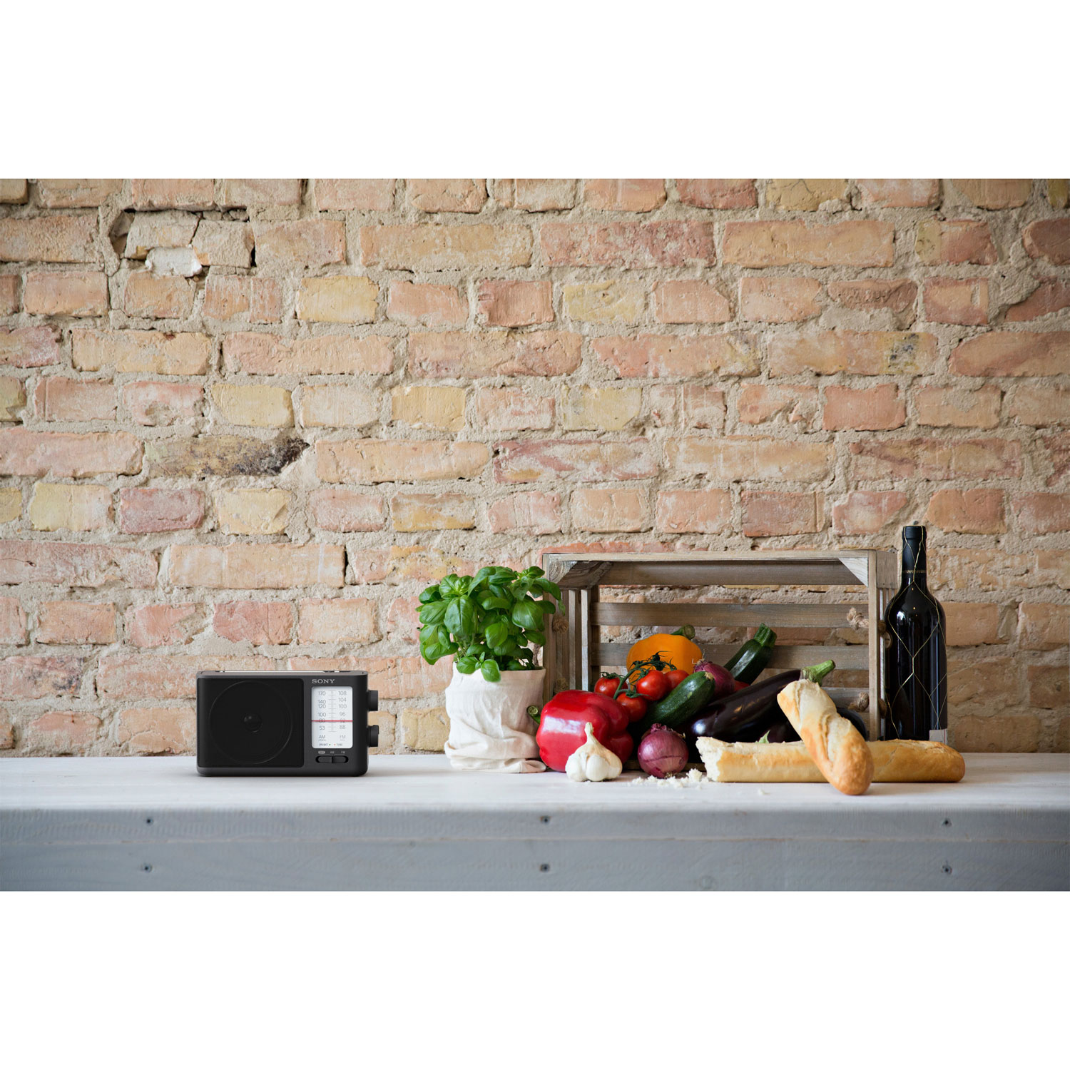 Radio AM/FM portative ICF-506 de Sony - Noir