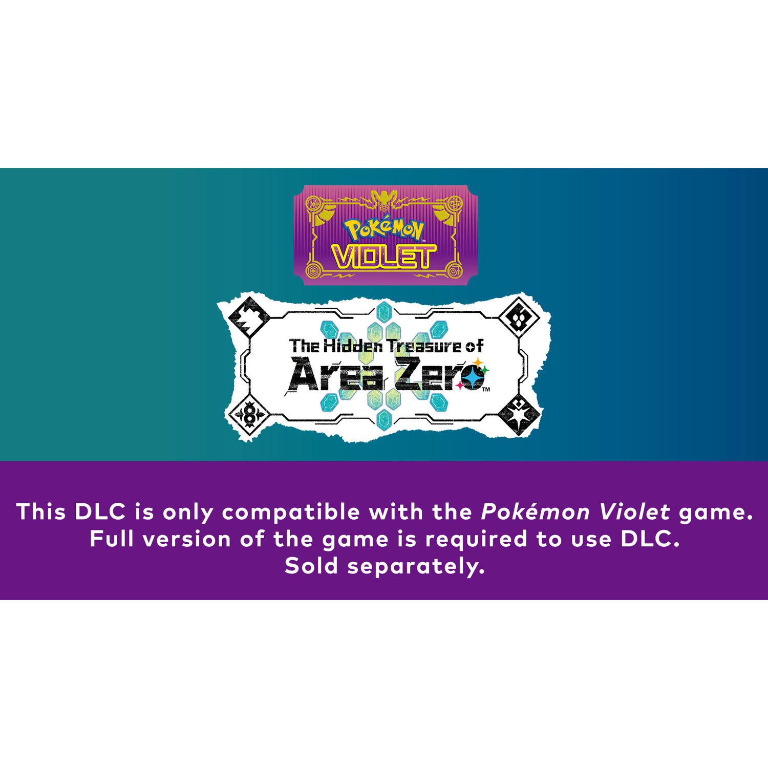Pokémon Violet/Scarlet: The Hidden Treasure of Area Zero (Switch) - Téléchargement numérique