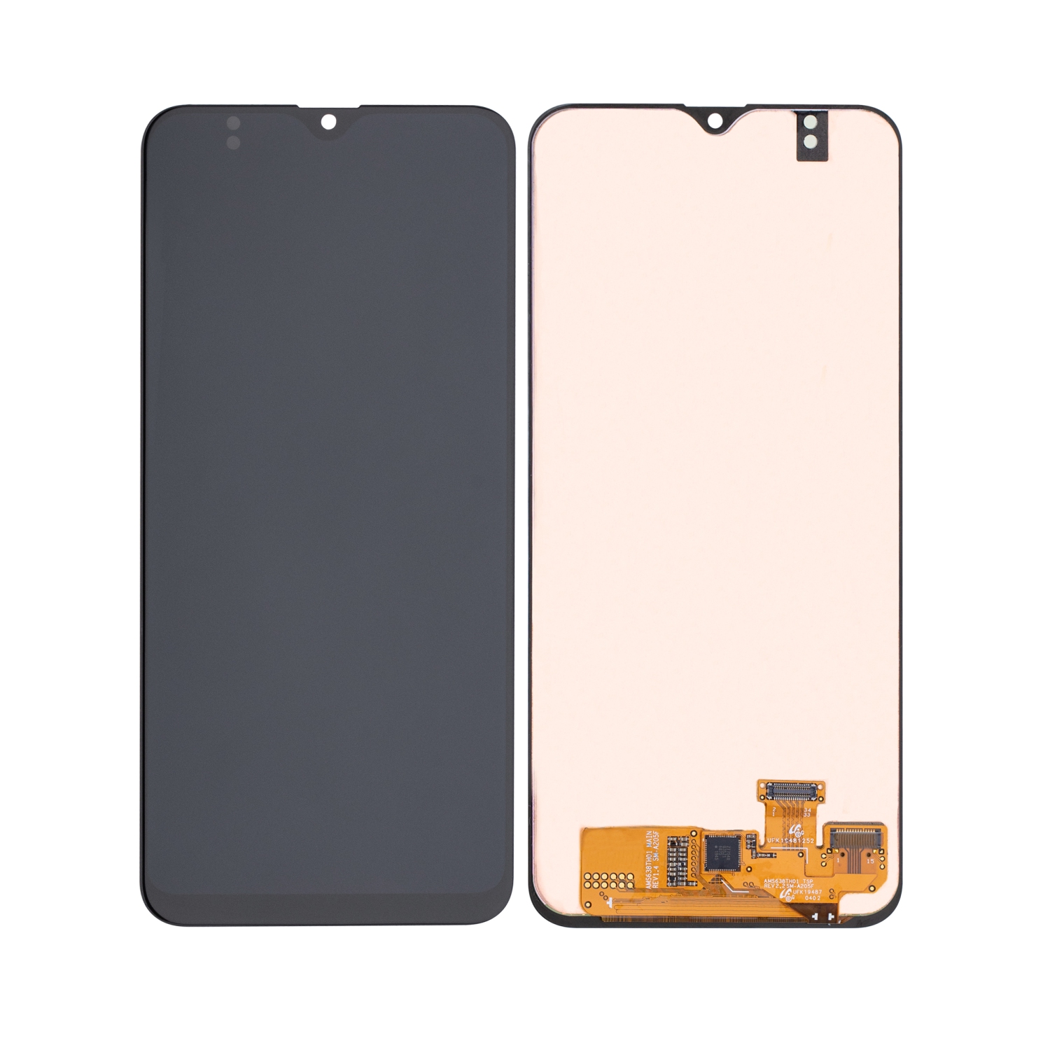 Replacement OLED Assembly Without Frame Compatible For Samsung Galaxy A20 (All Models) (Aftermarket Plus) (All Colors)