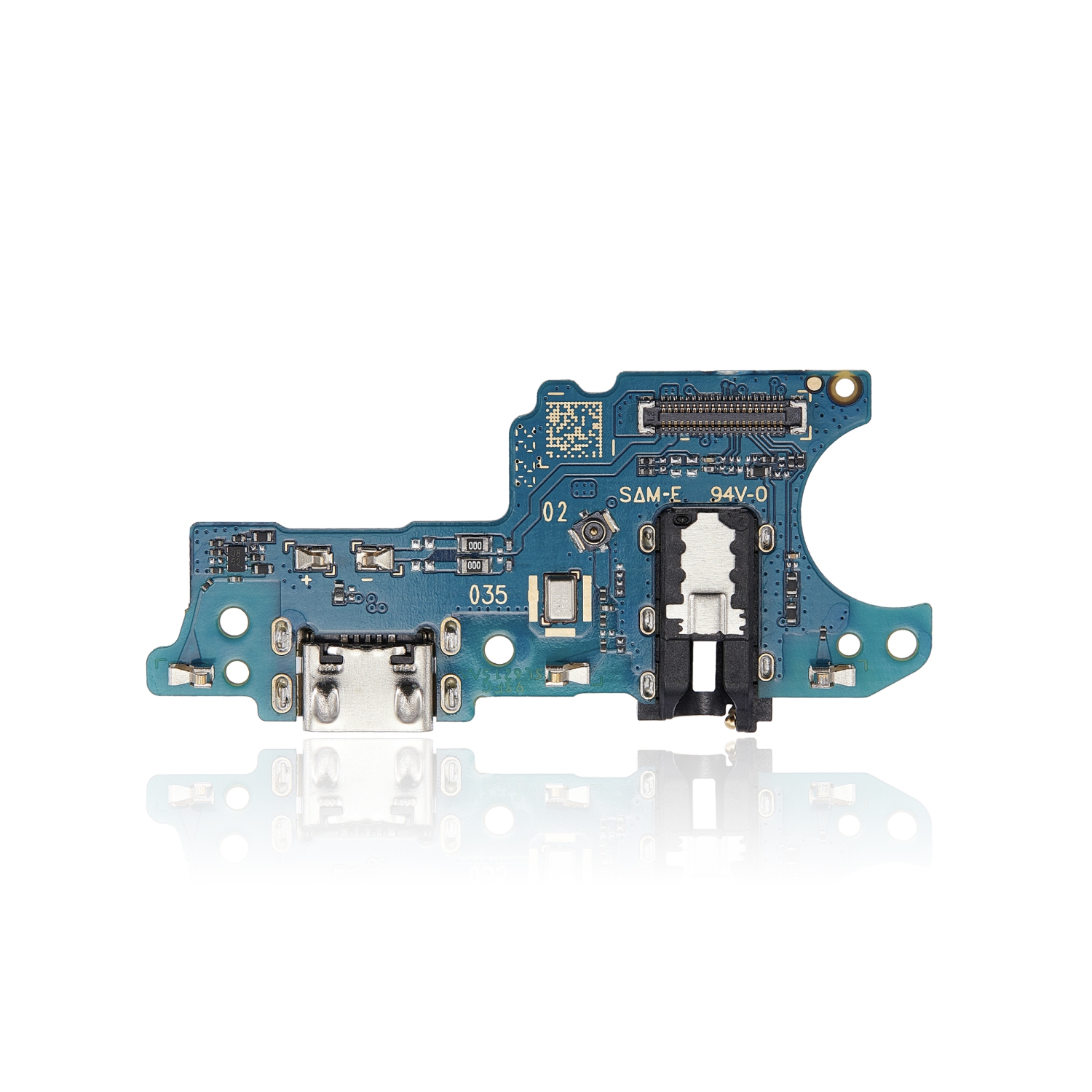 Replacement Charging Port Board With Headphone Jack Compatible For Samsung Galaxy A03 (International Version)