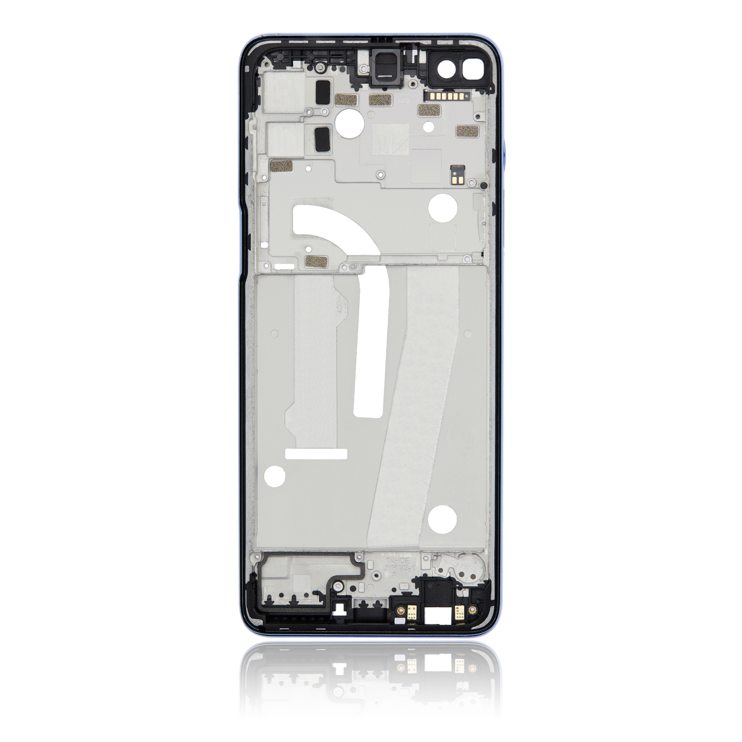 Replacement Mid-Frame Compatible For Motorola Moto G100 (Iridescent Sky)