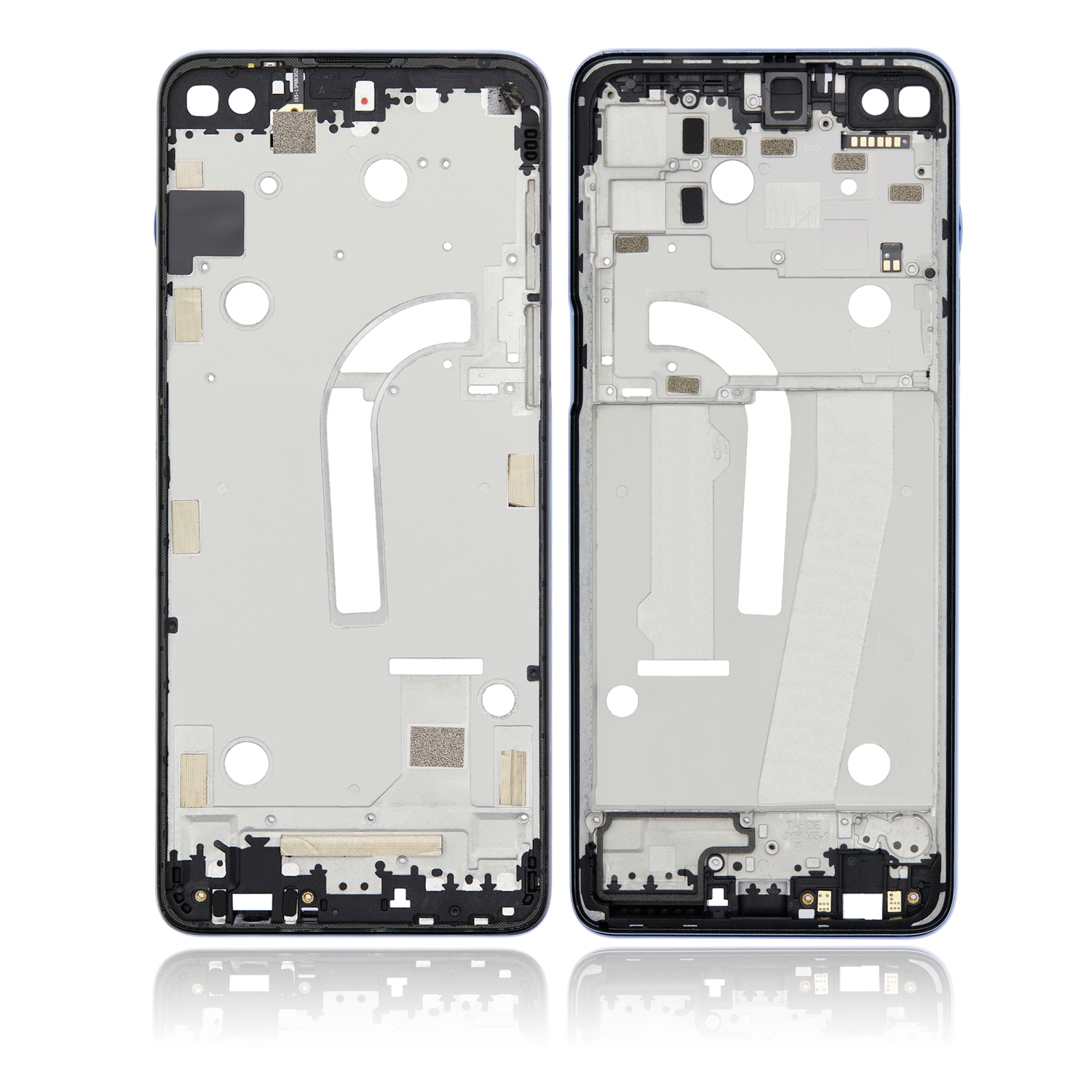 Replacement Mid-Frame Compatible For Motorola Moto G100 (Iridescent Sky)