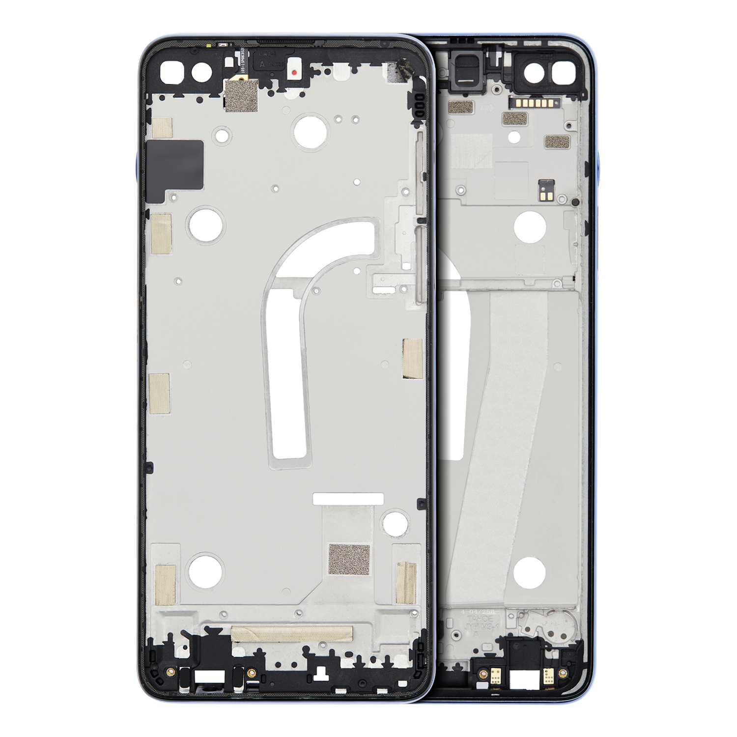 Replacement Mid-Frame Compatible For Motorola Moto G100 (Iridescent Sky)