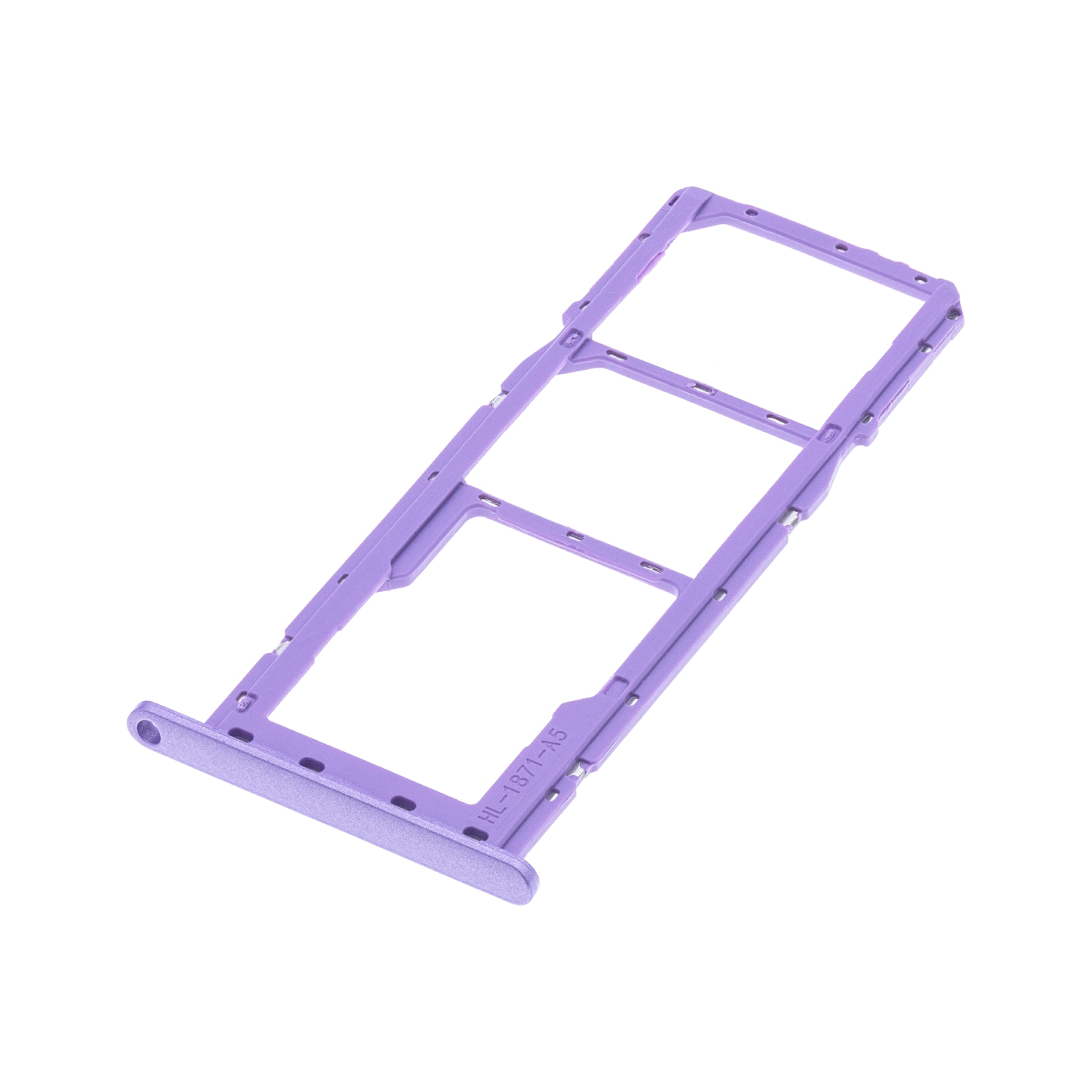 Replacement Dual Sim Card Tray Compatible For Samsung Galaxy A01 (Purple)