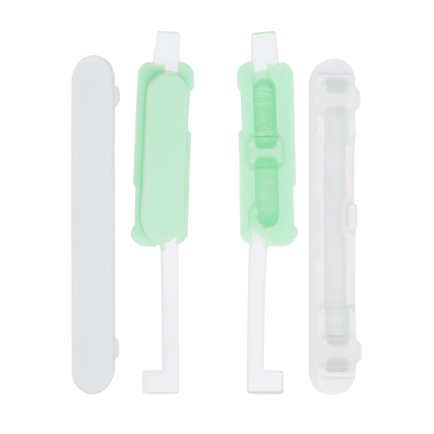 Replacement Hard Buttons Compatible For Google Pixel 4A 5G (White)