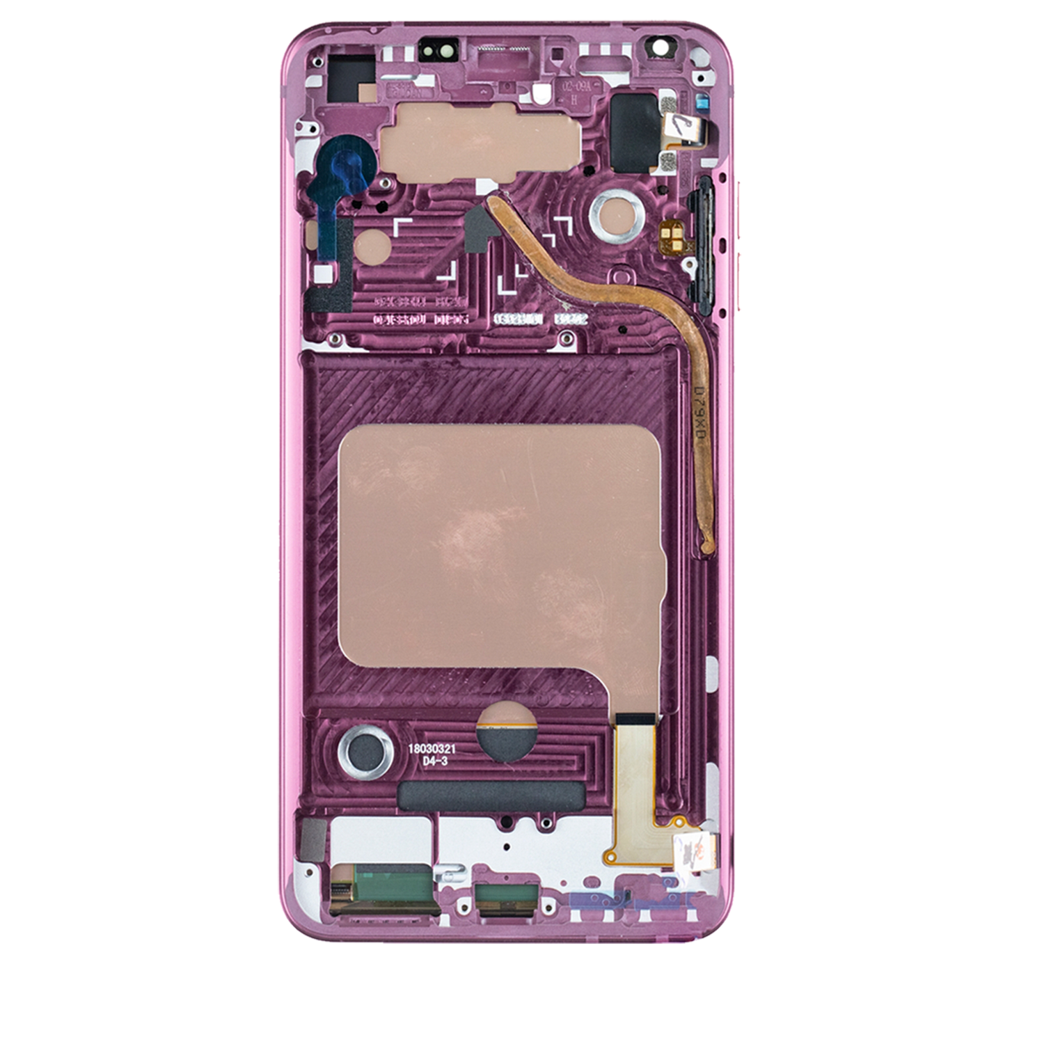 Refurbished - Replacement OLED Assembly With Frame Compatible For LG V30 / V30 Plus / V30S ThinQ (Raspberry Rose)