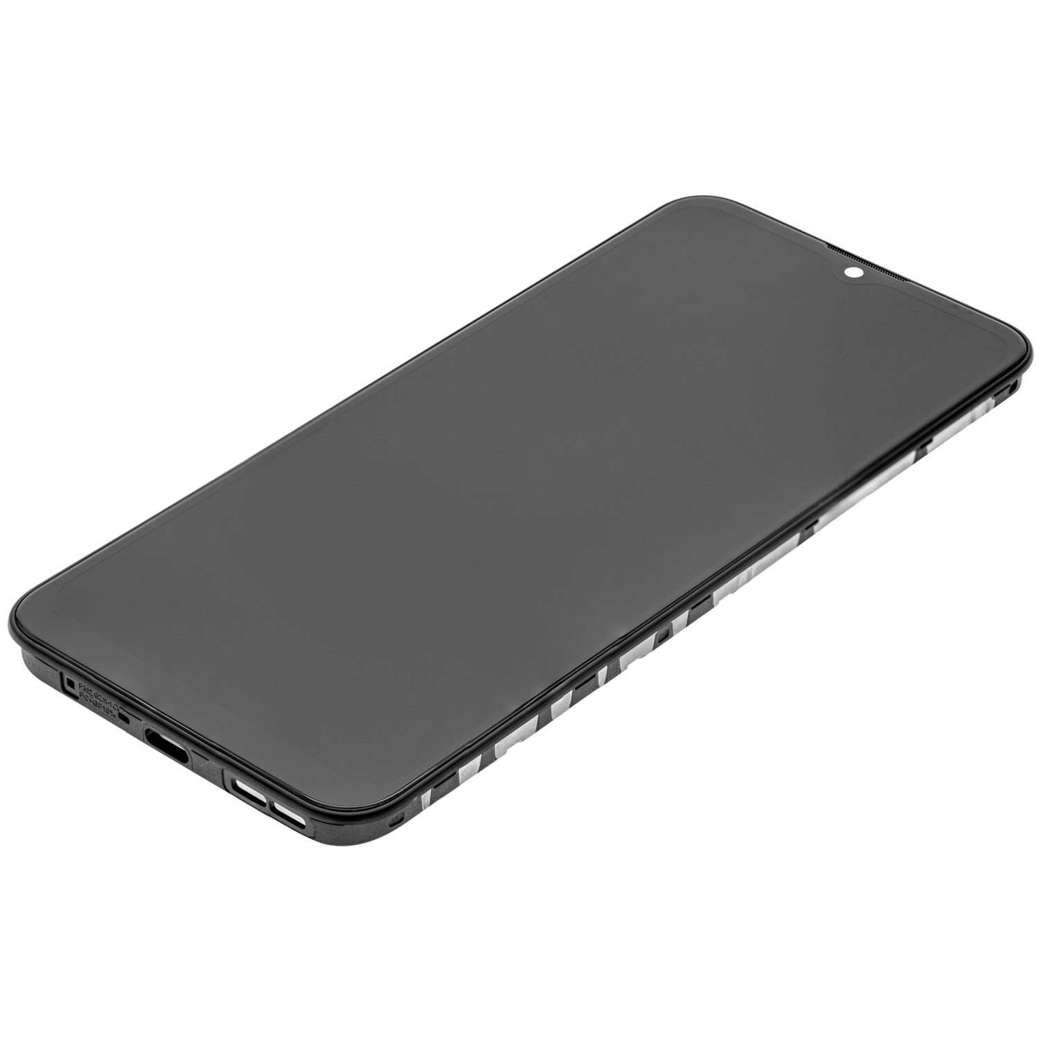 Refurbished (Excellent) - Replacement LCD Assembly With Frame Compatible For Motorola Moto G20 (XT2128 / 2021) (Black)