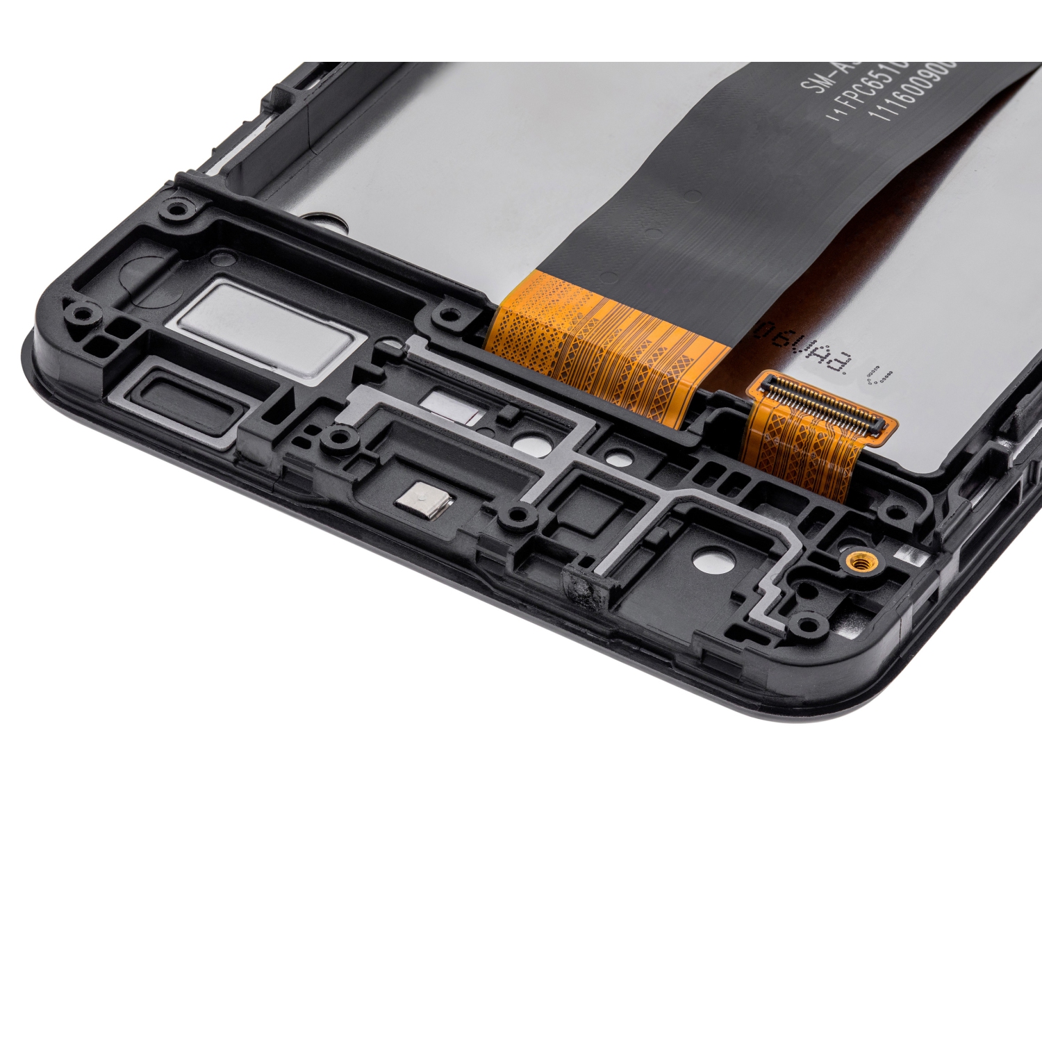 LCD compatible with Samsung A326 Galaxy A32 5G, (black, with frame,  Original (PRC), SM-A326U V00) - All Spares