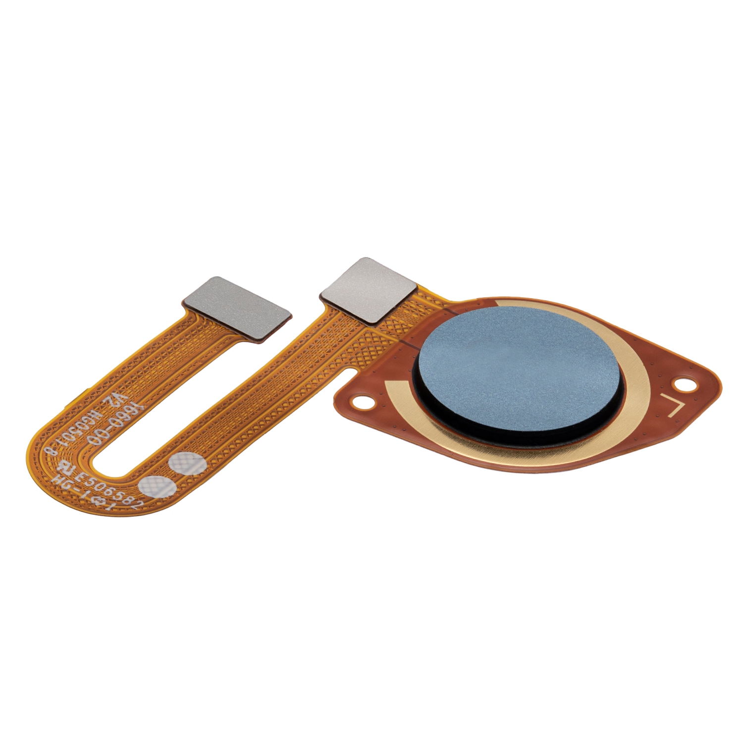 Replacement Fingerprint Reader With Flex Cable Compatible For Motorola Moto G20 (XT2128 / 2021) (Breeze Blue)