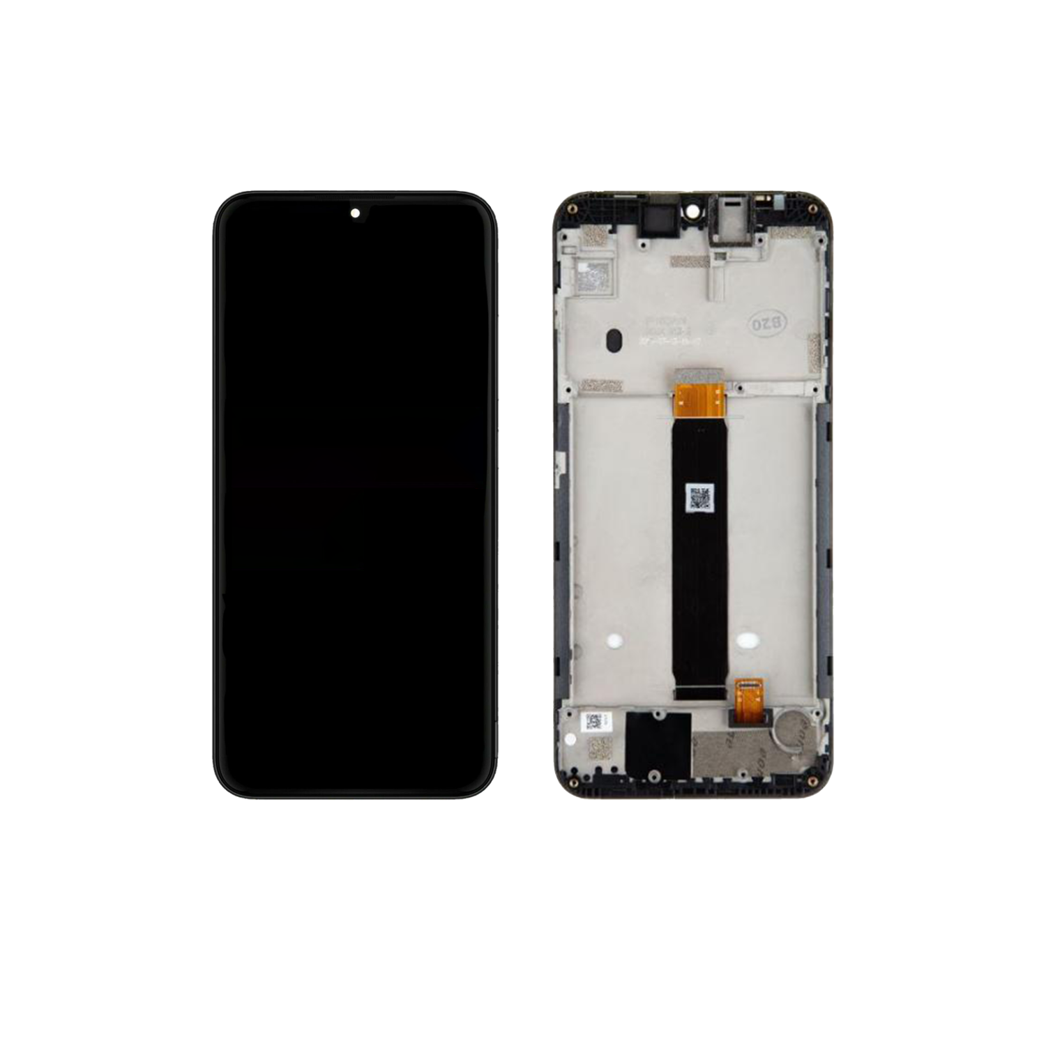 Replacement LCD Assembly With Frame For Moto E6 Plus (XT2025 / 2019) (Genuine OEM) (Black)