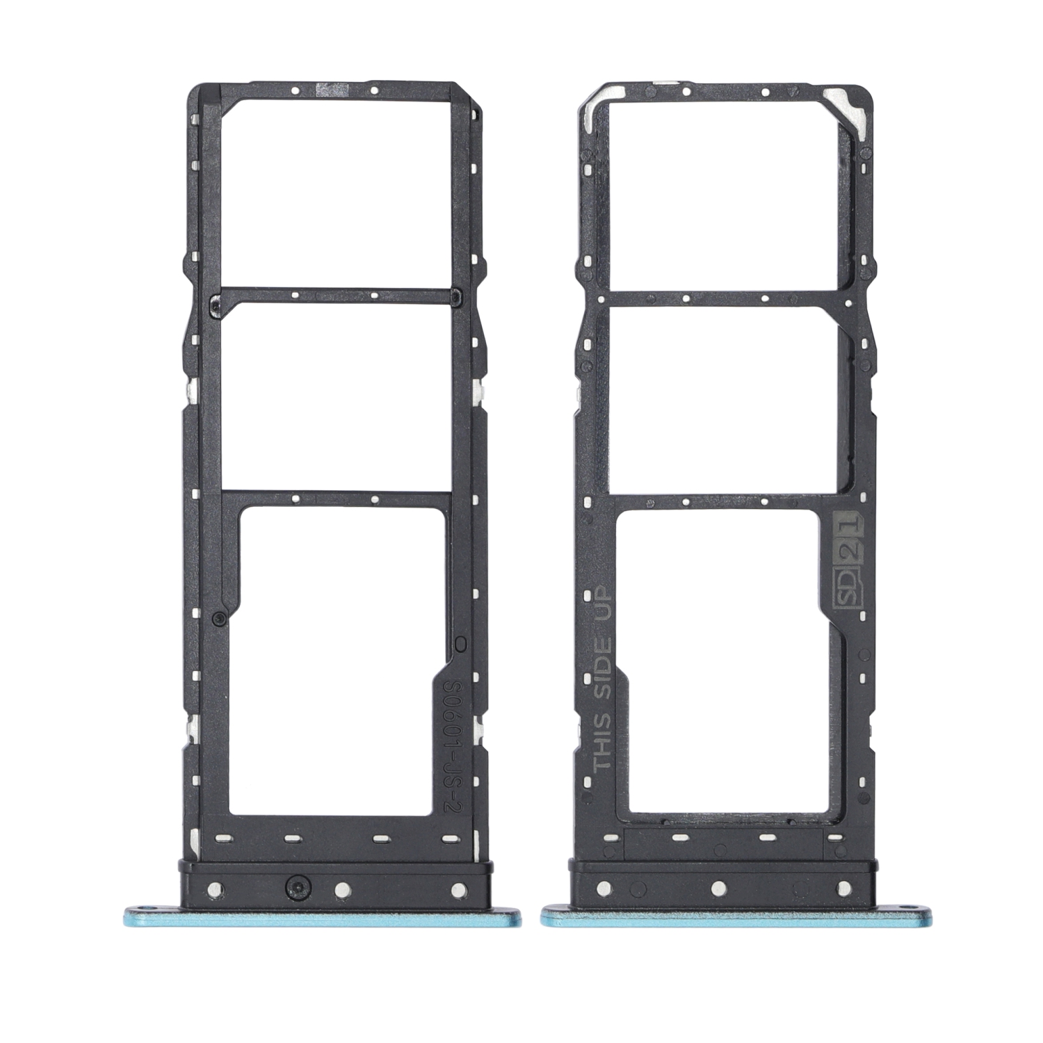 Replacement Dual Sim Card Tray Compatible For Motorola Moto E20 (Green)