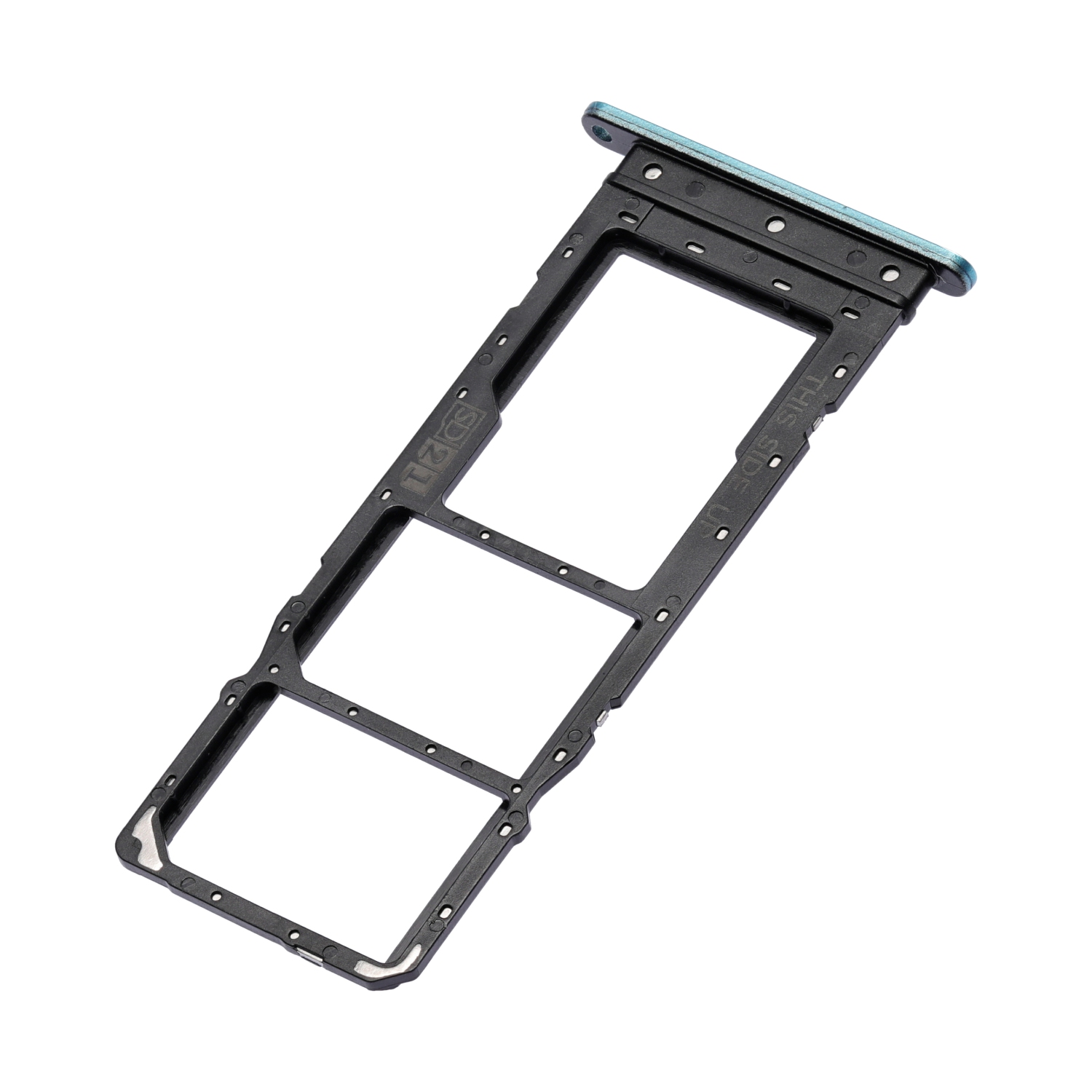 Replacement Dual Sim Card Tray Compatible For Motorola Moto E20 (Green)